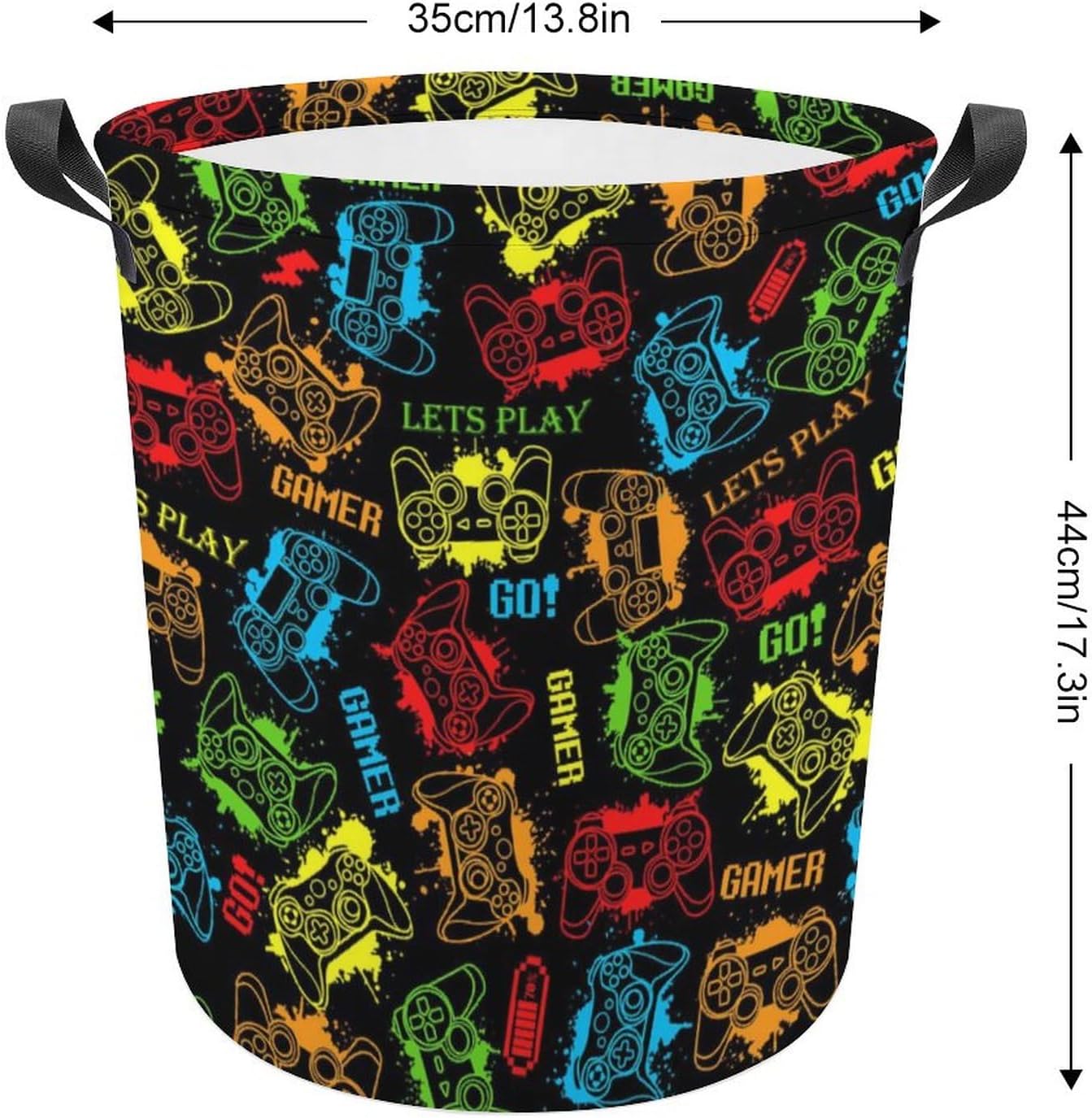 Game Theme Laundry Basket for Gamers