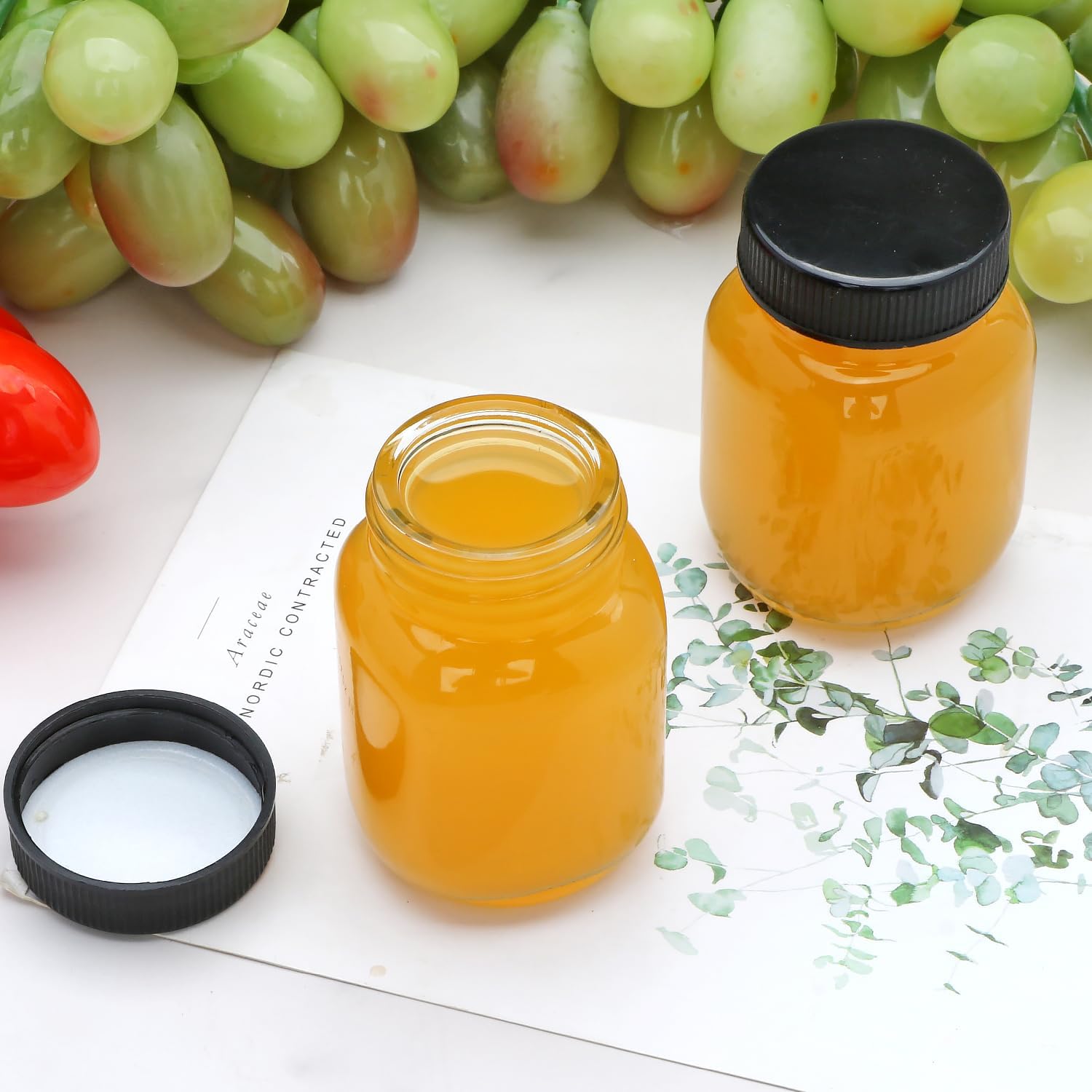 48-Piece 2 oz Glass Mason Jars Set