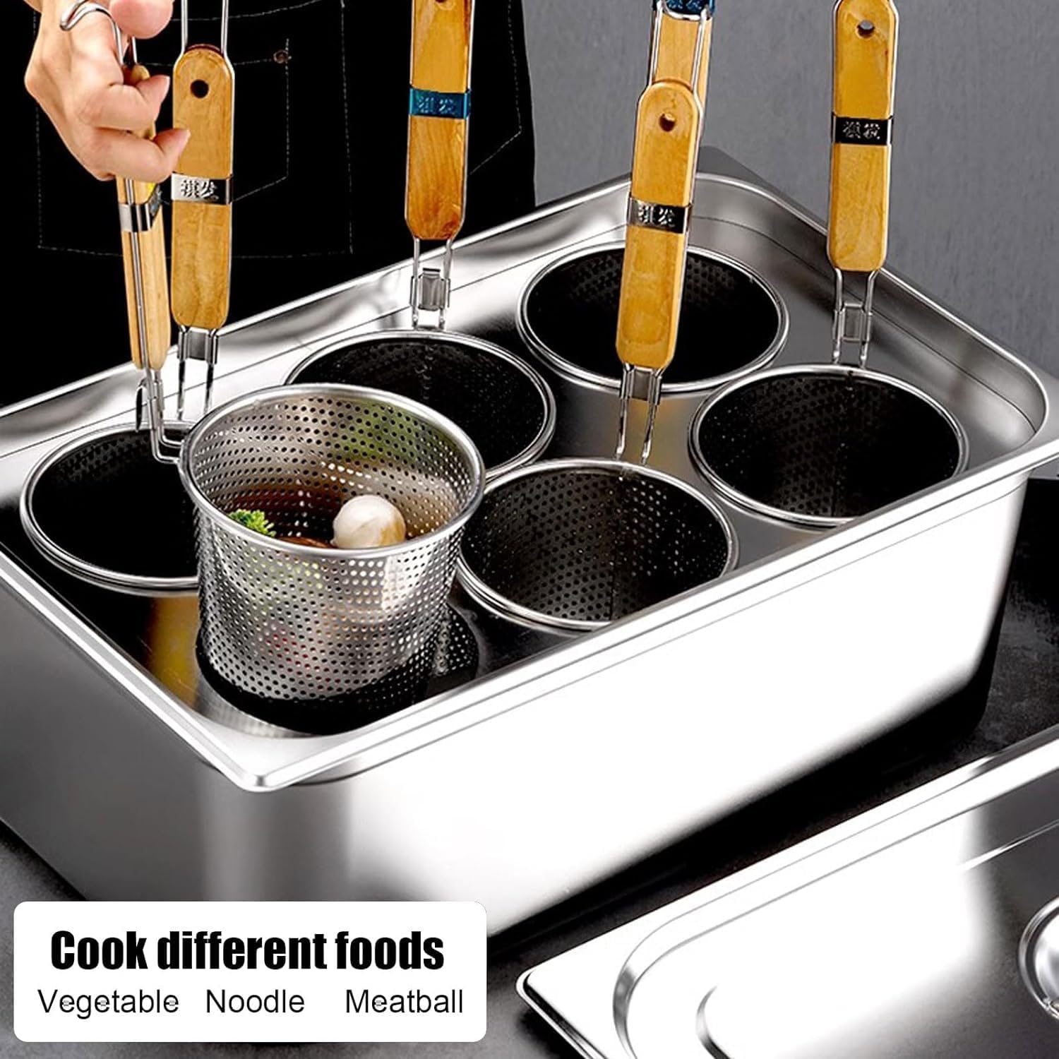 Pasta Pots Cooker Set for disclosed use