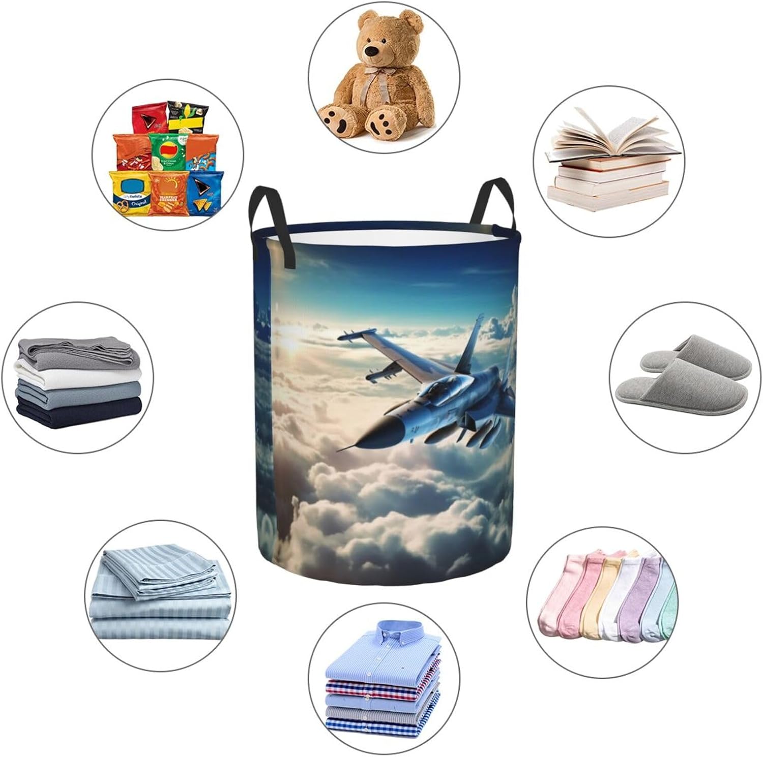 Kiroja - Secret Soldiers laundry hamper Durable Waterproof Travel Storage Organizer
