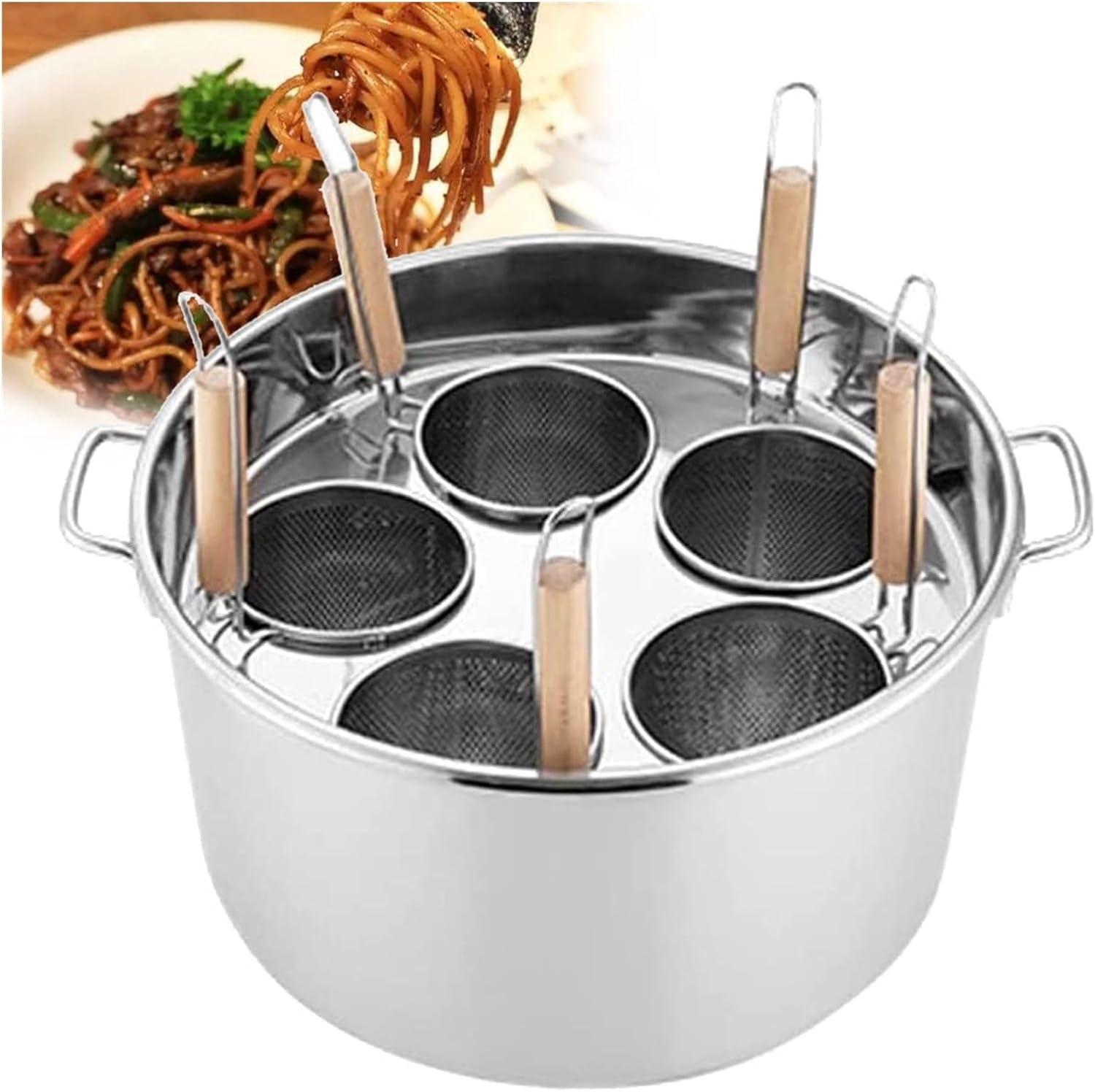 Pasta Pots Set Stainless Steel pasta cooker Home Kitchen stock pot
