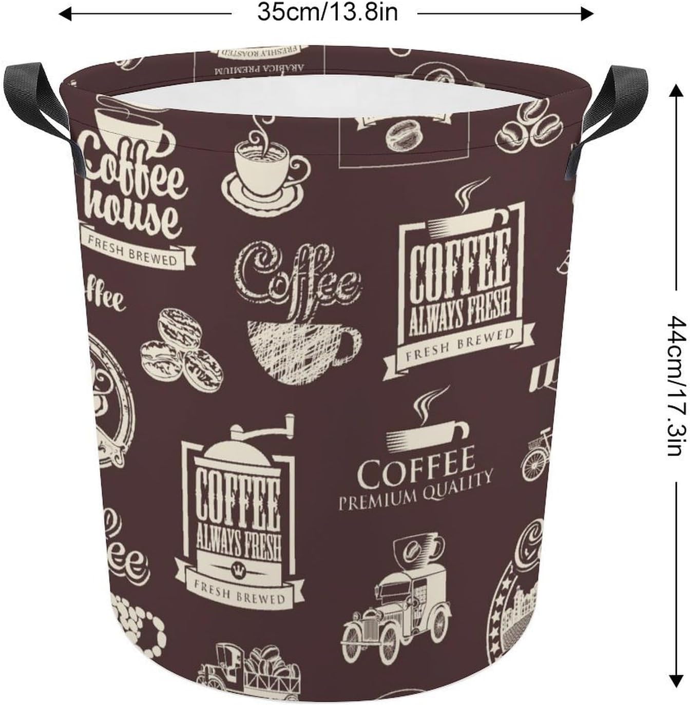 173x138-inch Waterproof Collapse Laundry Hamper for Durable Storage