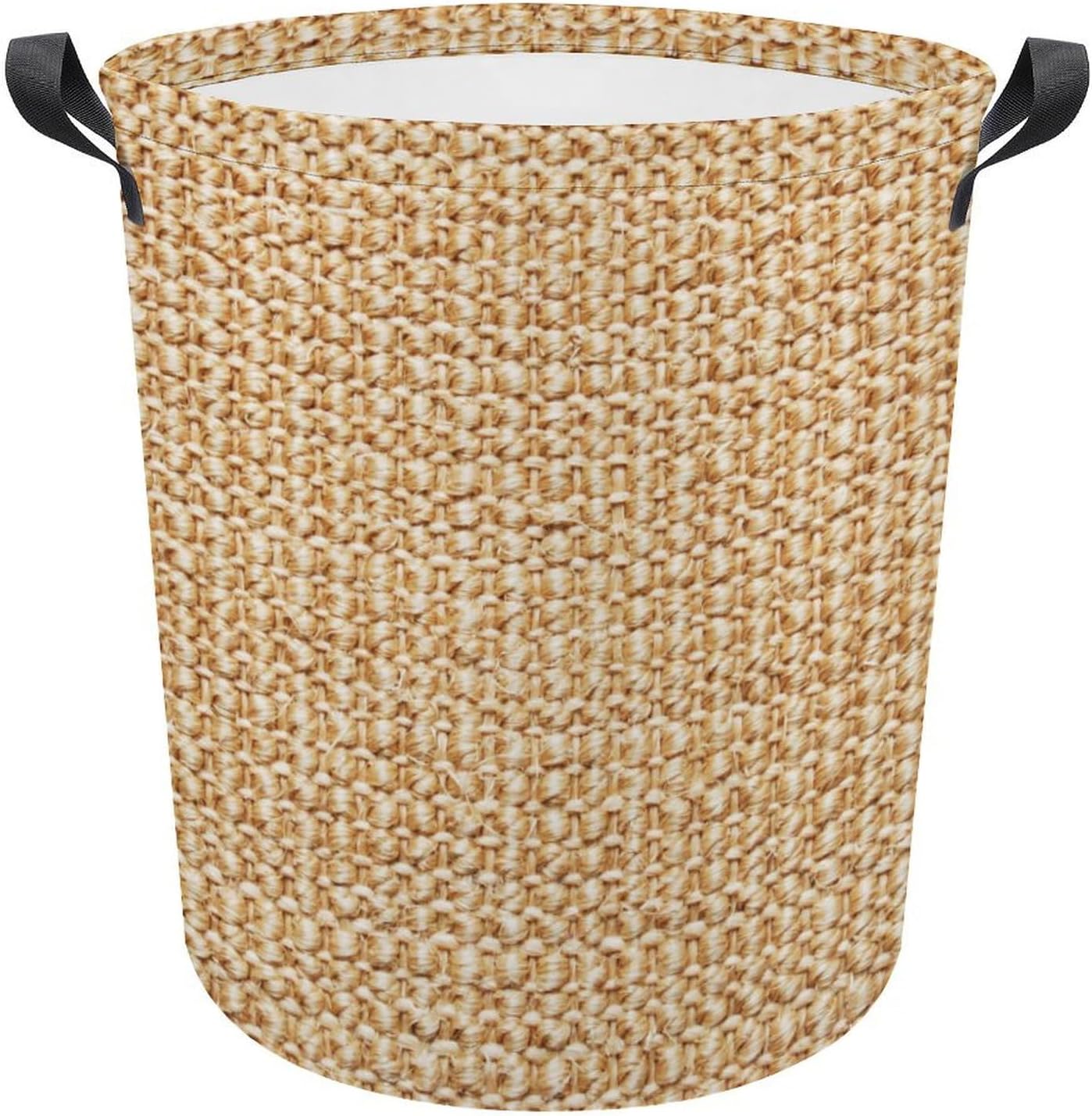 Wicker laundry hamper waterproof foldable for families