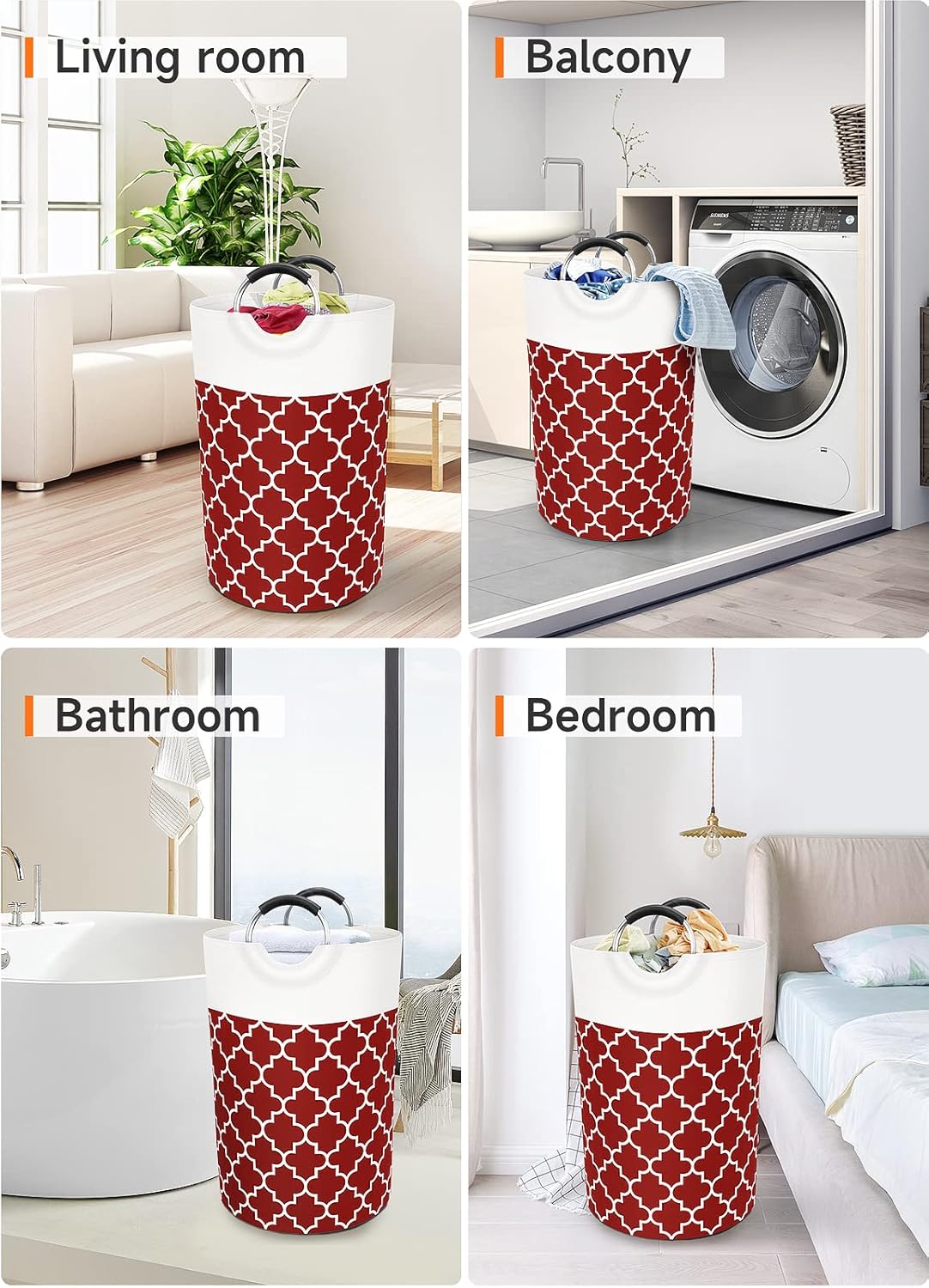 Versatile Large Laundry Basket for Home Camping