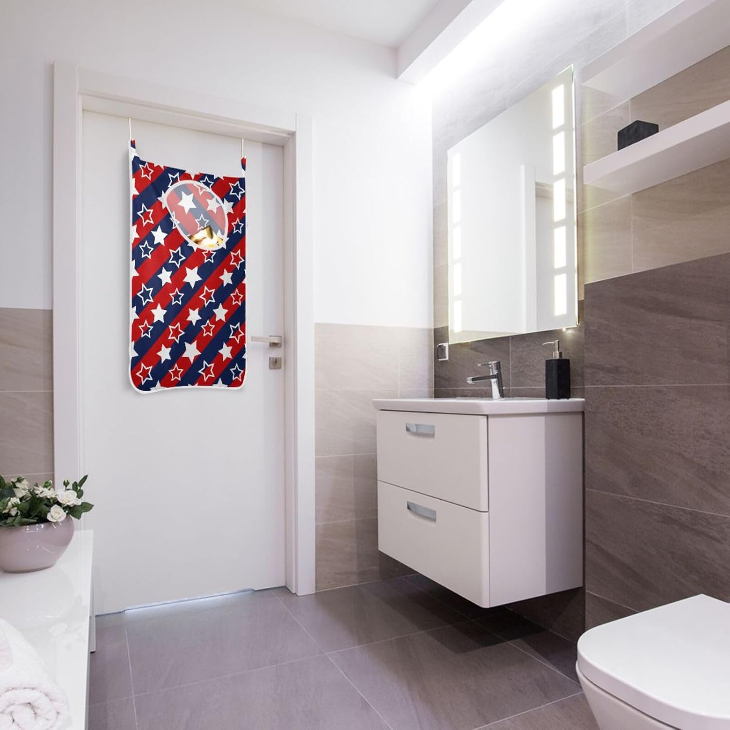 Tatenale Hanging Laundry Hamper Over the Door