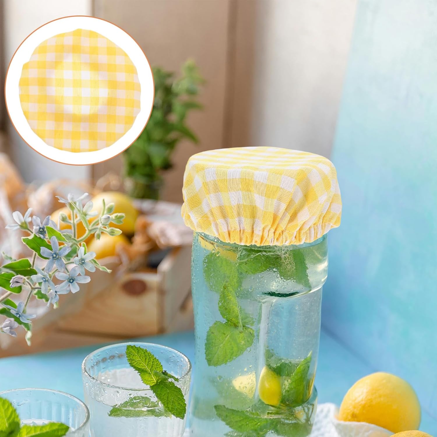 Zerodeko Cloth Jar Covers
