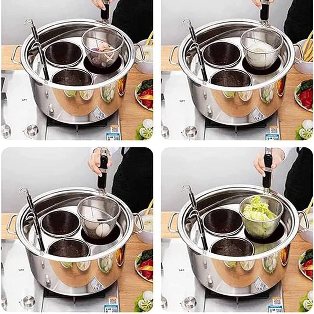 3-Piece Stainless Steel Pasta Cooker Set