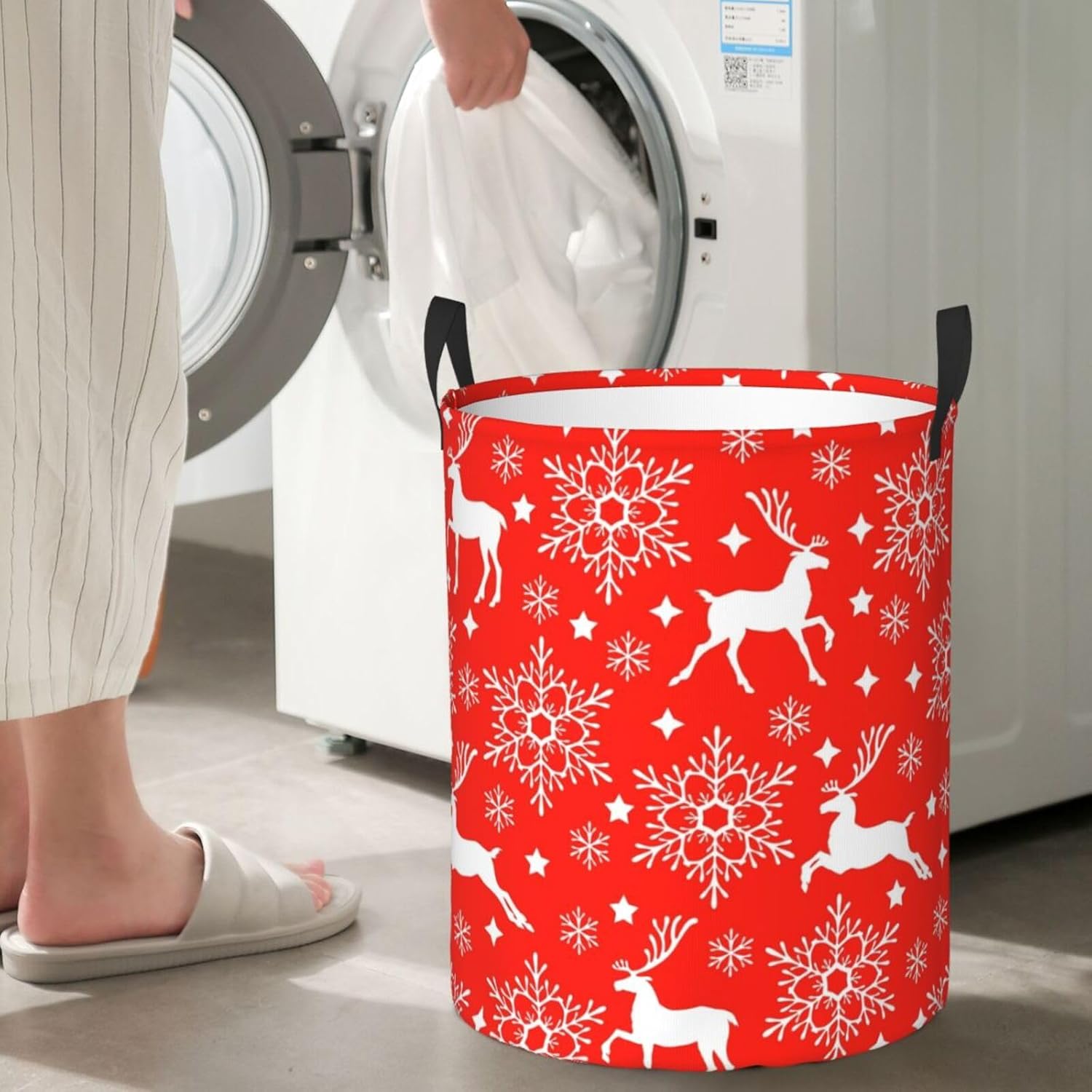 Foldable Christmas Laundry Hamper