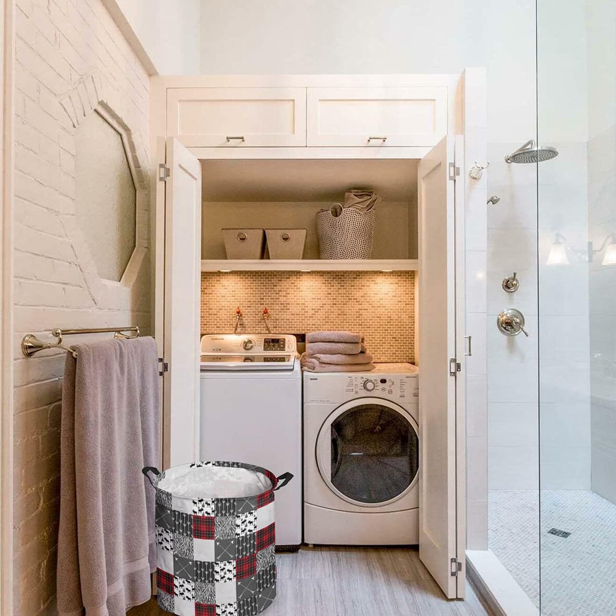 ZOE Buffa Waterproof Laundry Basket Large Waterproof Durable