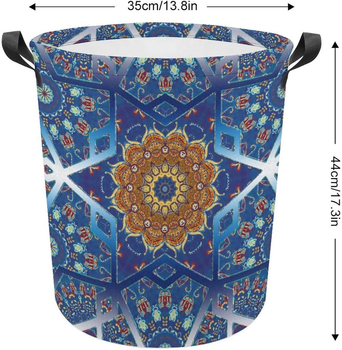 Beautiful Abstract Geometric Boho Laundry Hamper