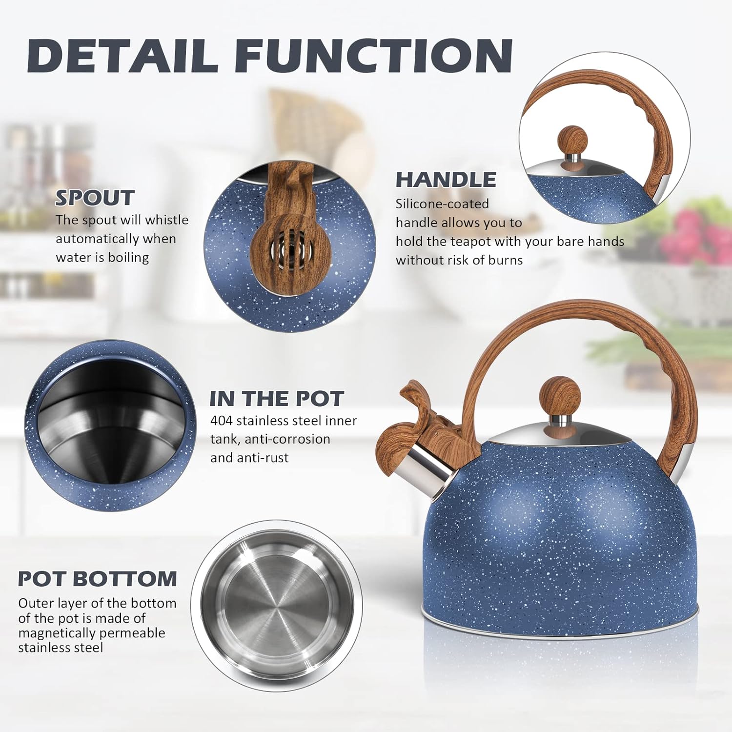 Whistling Tea Kettle Stop Worrying Start Making Hot Water