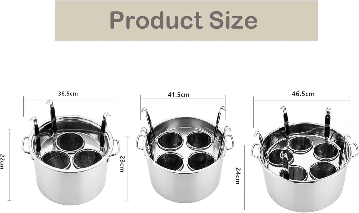 Stainless Steel Pasta Cooker Set with Strainer