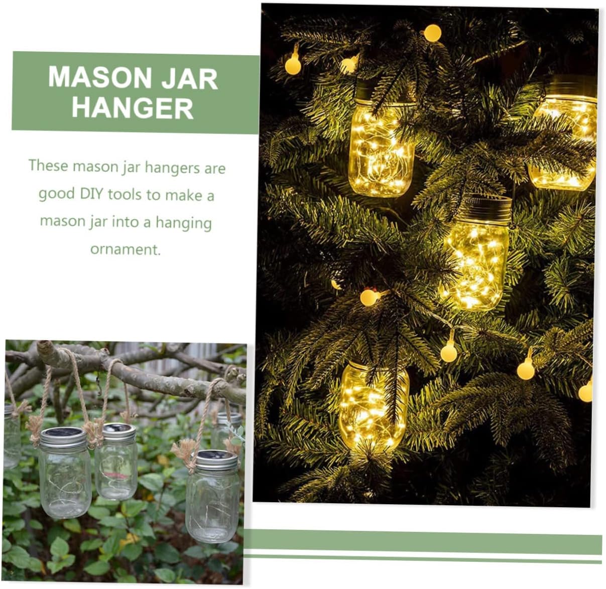 Cool Mason Jar Hangers - Perfect DIY