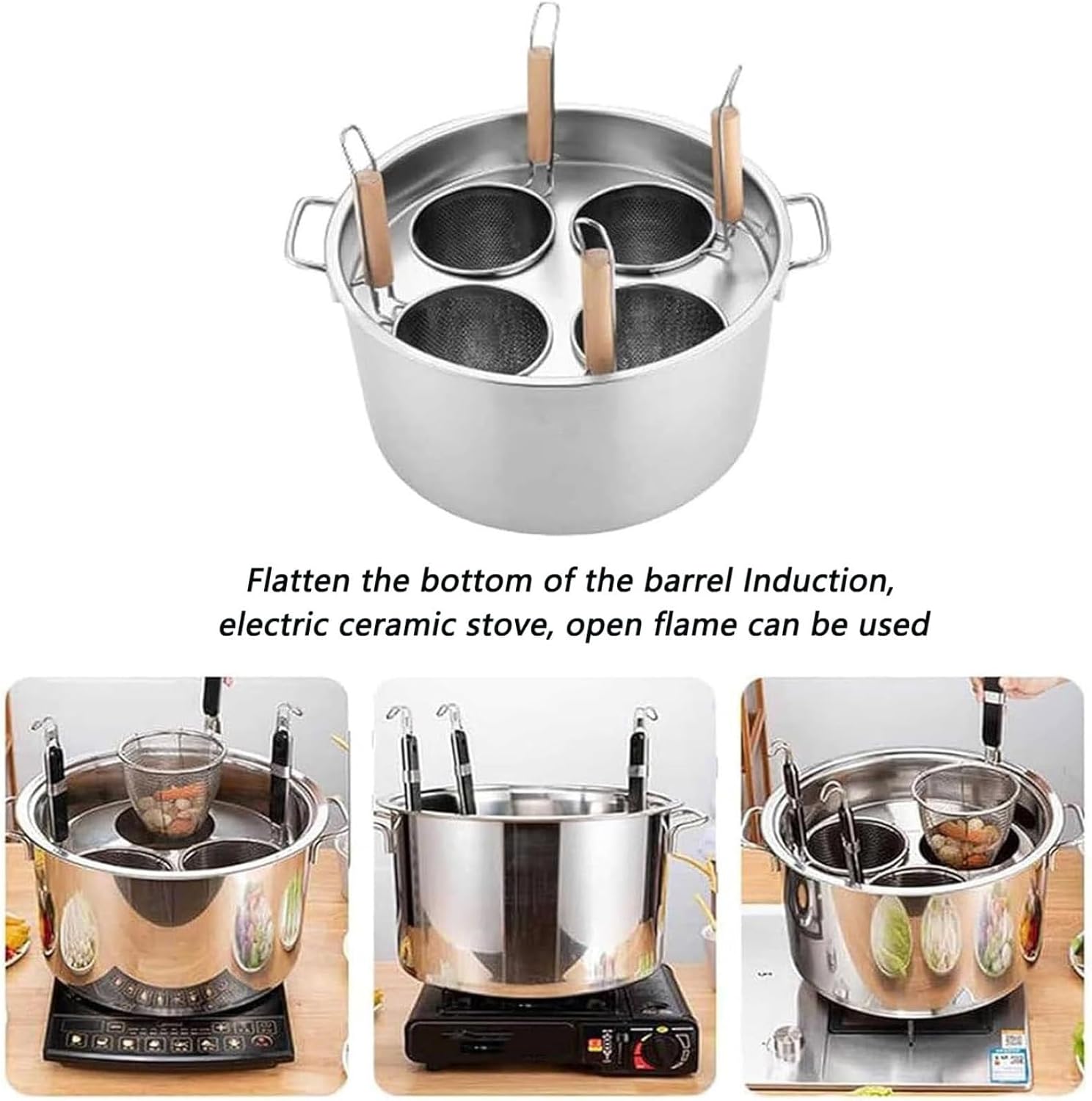 Sturdy Pasta Cooker Insert Set