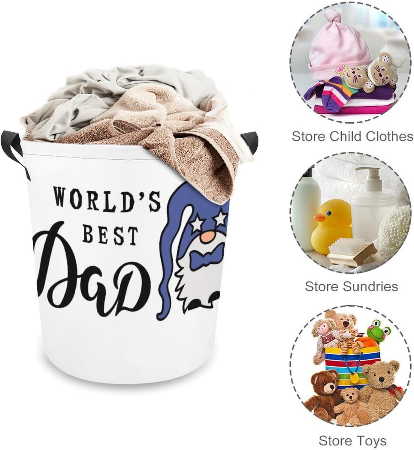 Worlds Best Dad Laundry Hamper The Perfect Gift for Dads