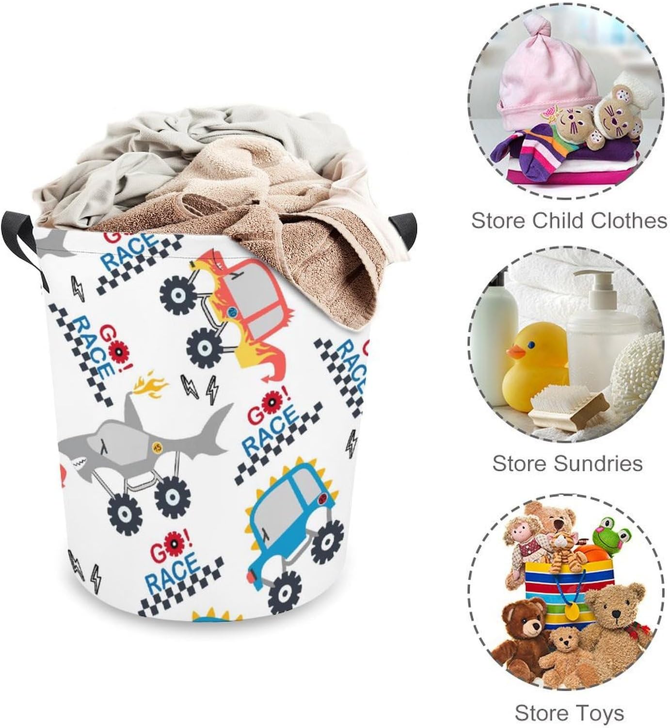 Shark Monster Animal Storage Hamper