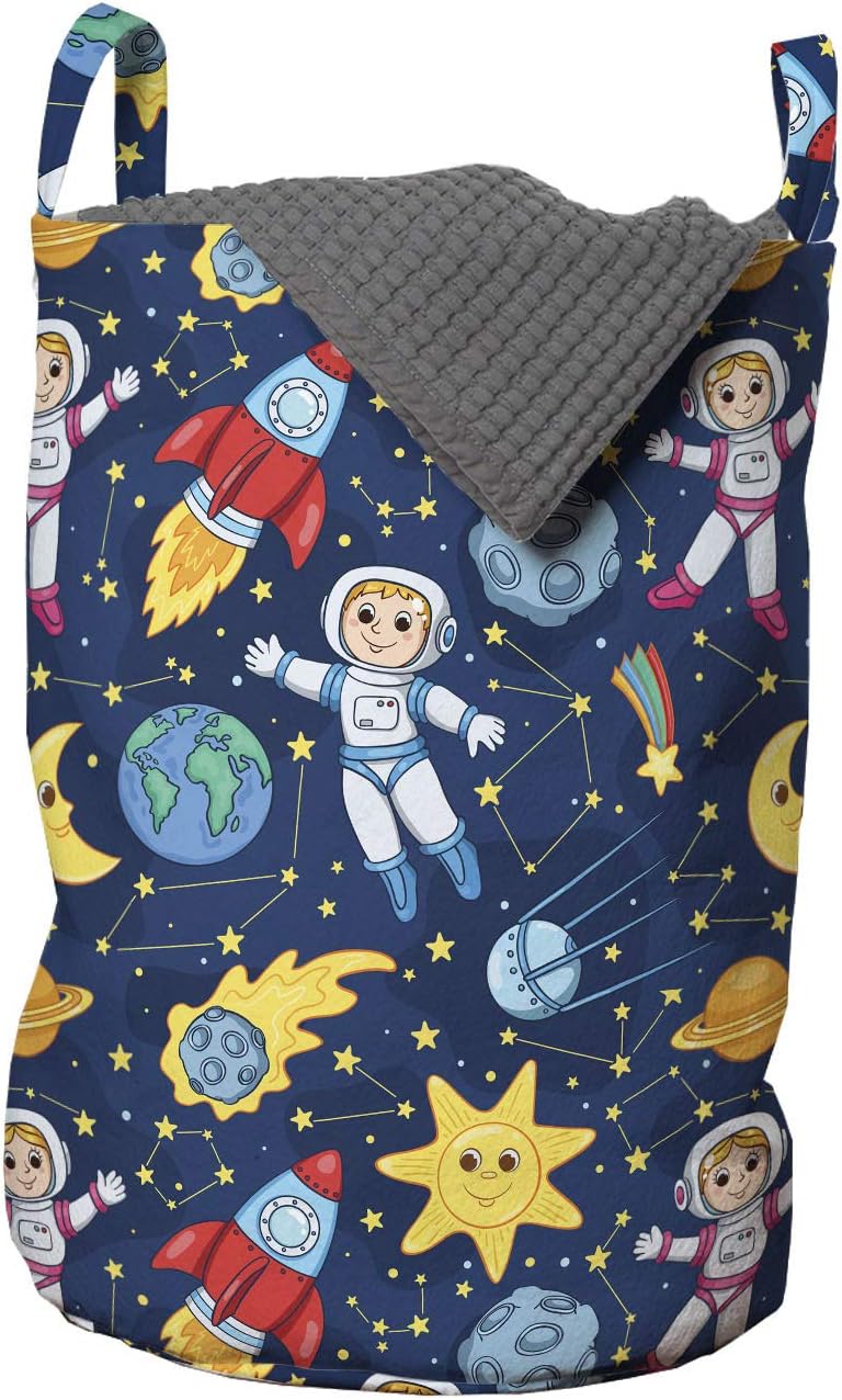 Space Themed laundry bag organizer
