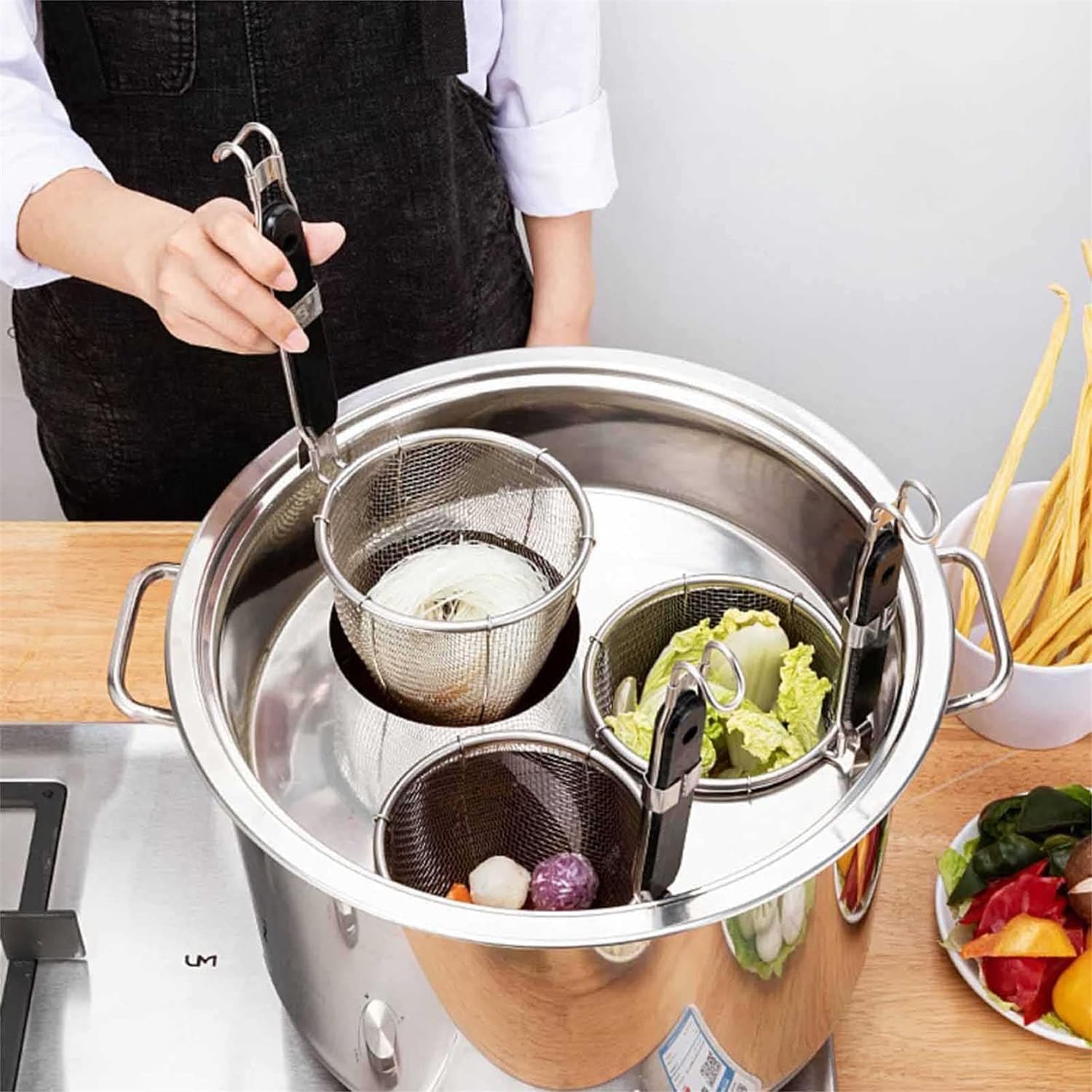Stainless Steel Pasta Cooker Pot