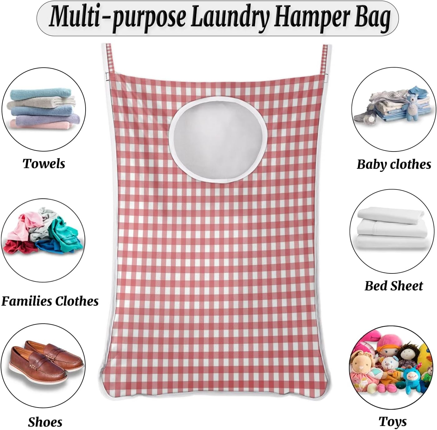 Stylish Hanging Laundry Hamper for Easy Storage
