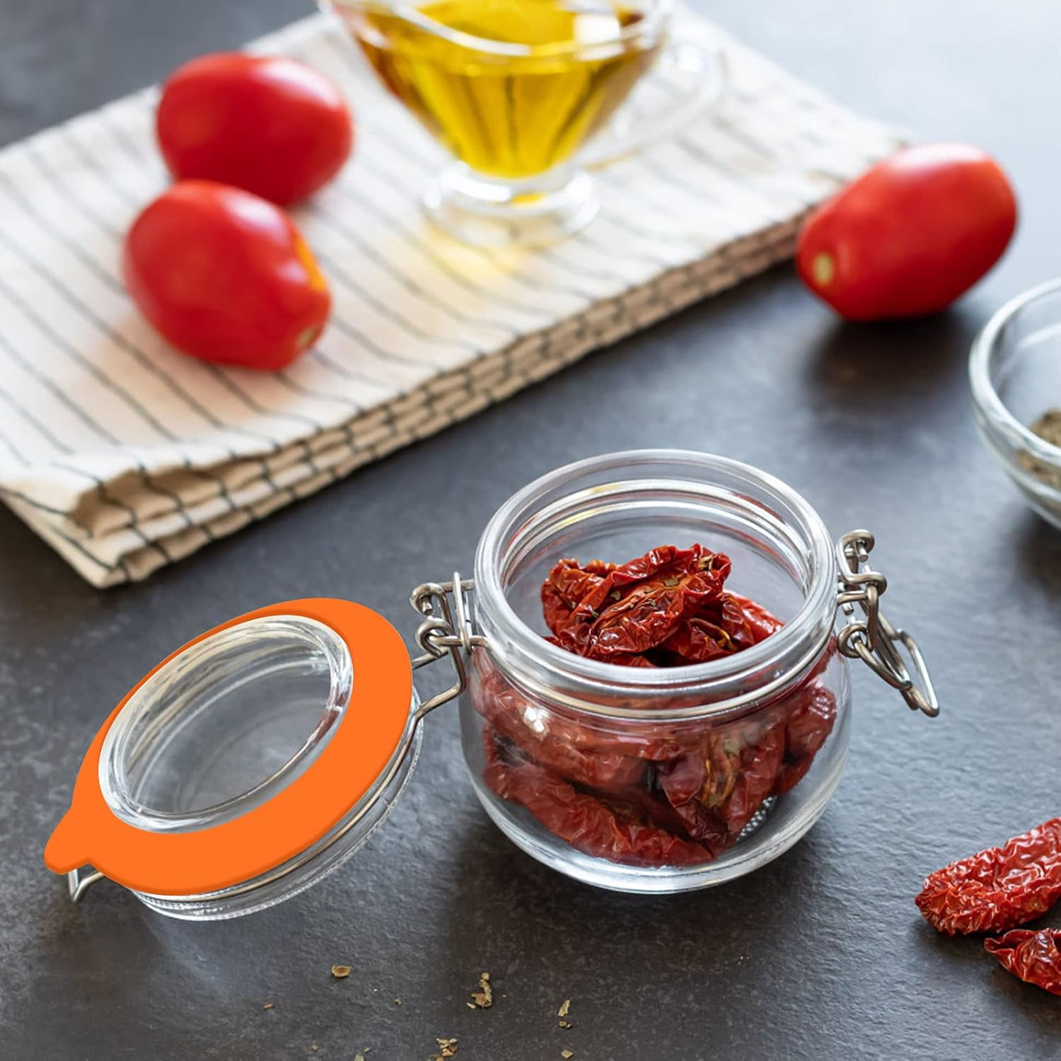 10-Piece Silicone Gasket Set for Canning Jars