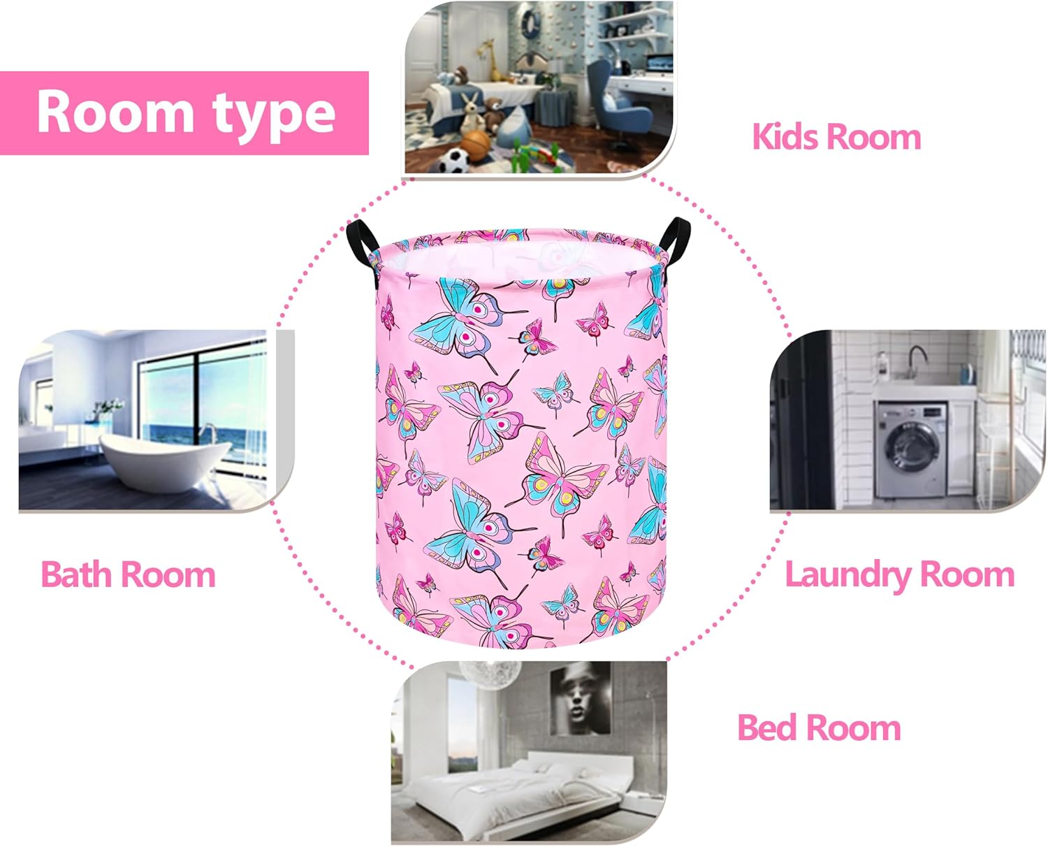 Rainbow Unicorn Kids Storage Hamper