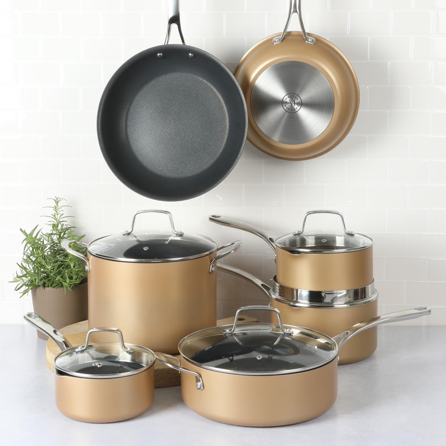 Martha Stewart Heavy Gauge Aluminum Cookware Set