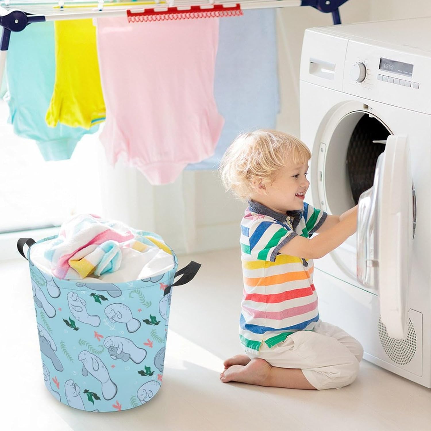 Cute Durable Laundry Hamper