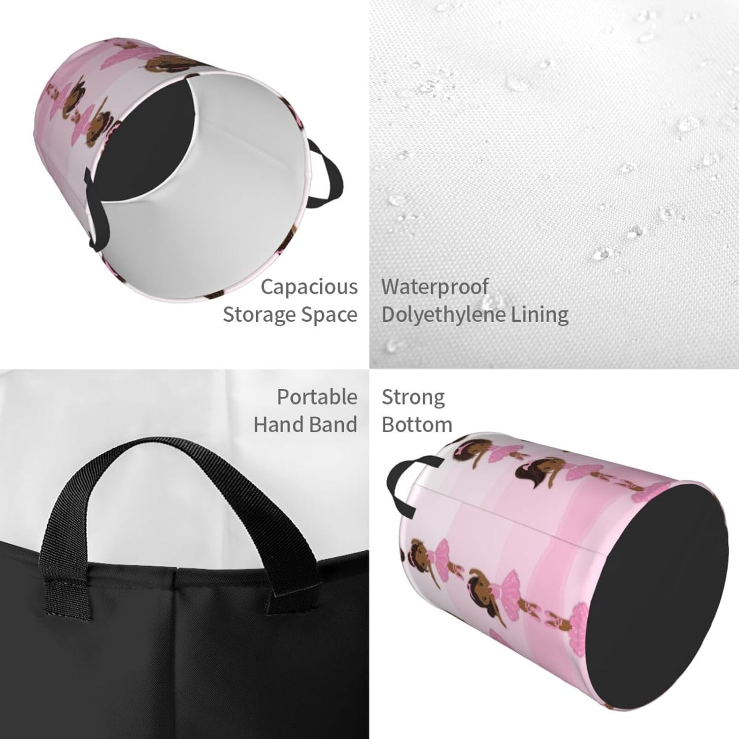 Exactly What She Needs Cloth Organizer Bin for Kids Families