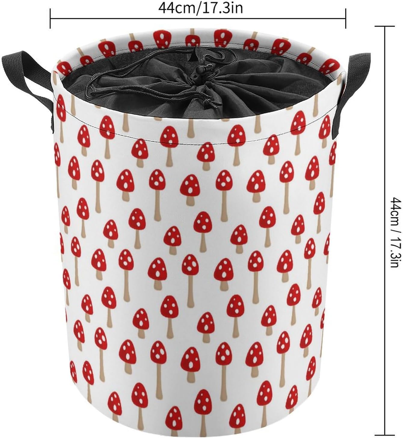 Durable Collapsible Mushroom Laundry Hamper for Home Bedroom Storage