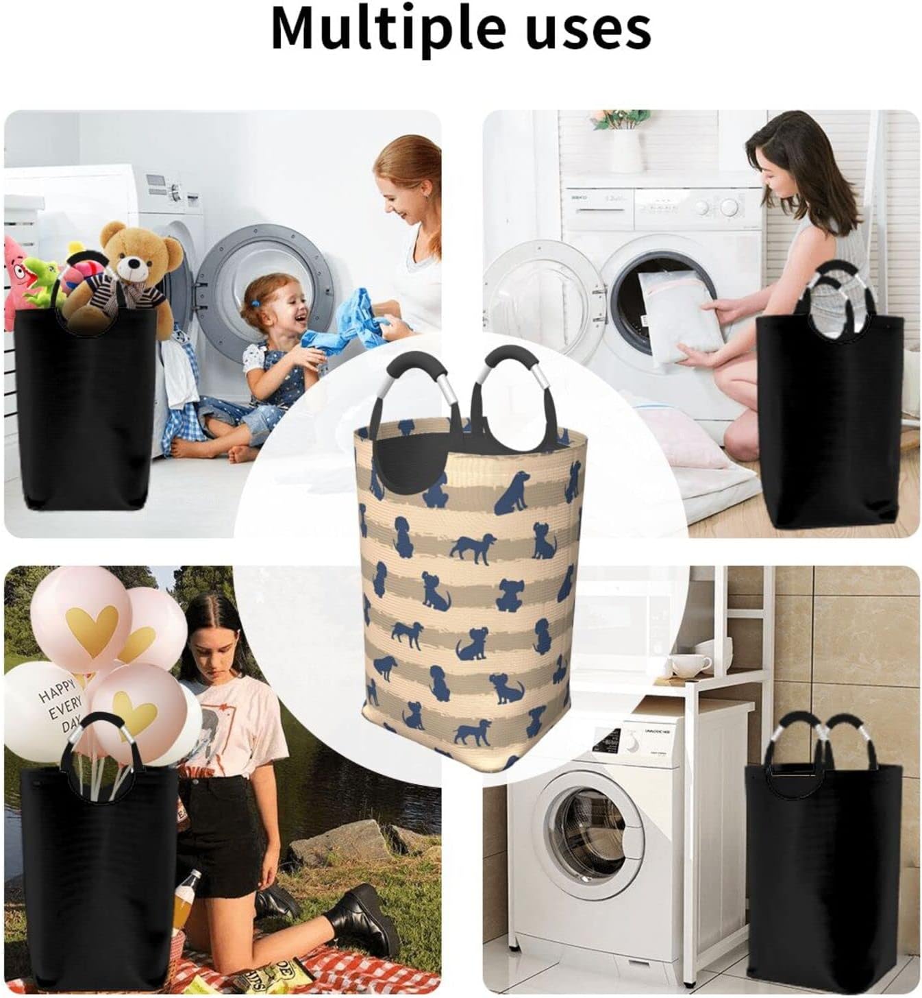 AFHYZY Dog Foldable Laundry Hamper