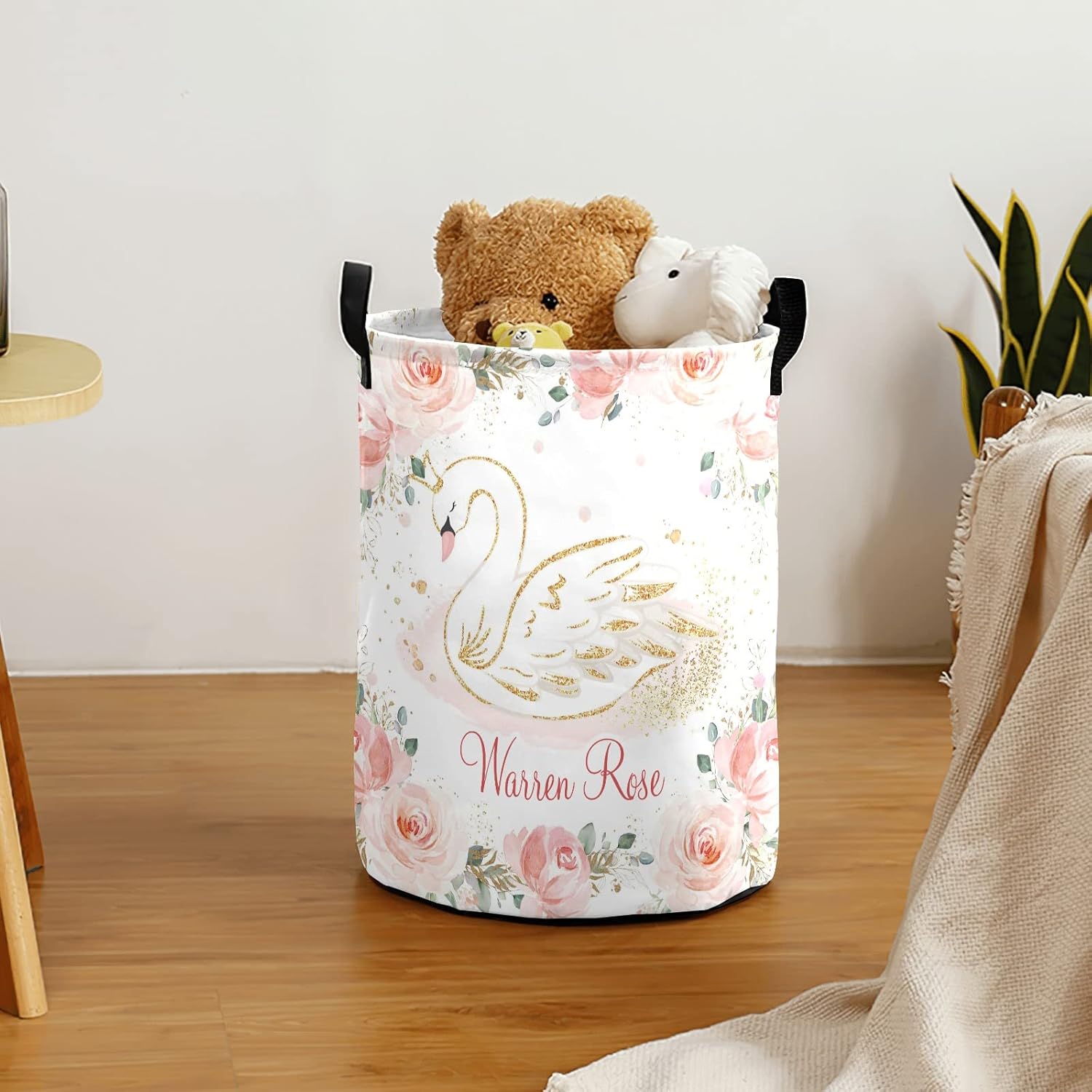 Personalized Collapsible Waterproof Laundry Basket