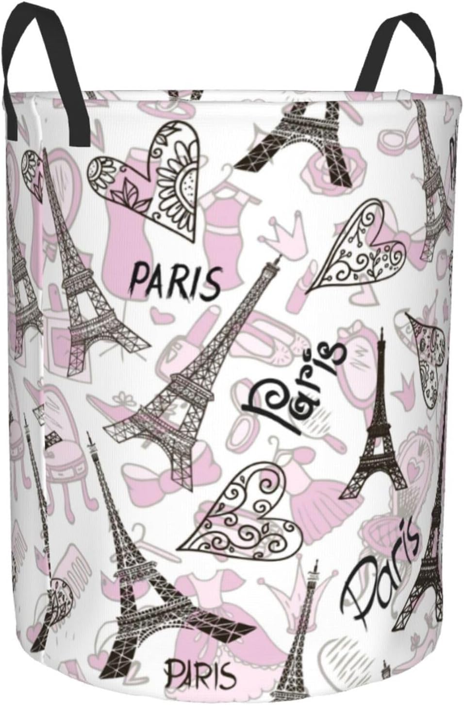 Waterproof Paris Eiffel Tower Clothes Basket