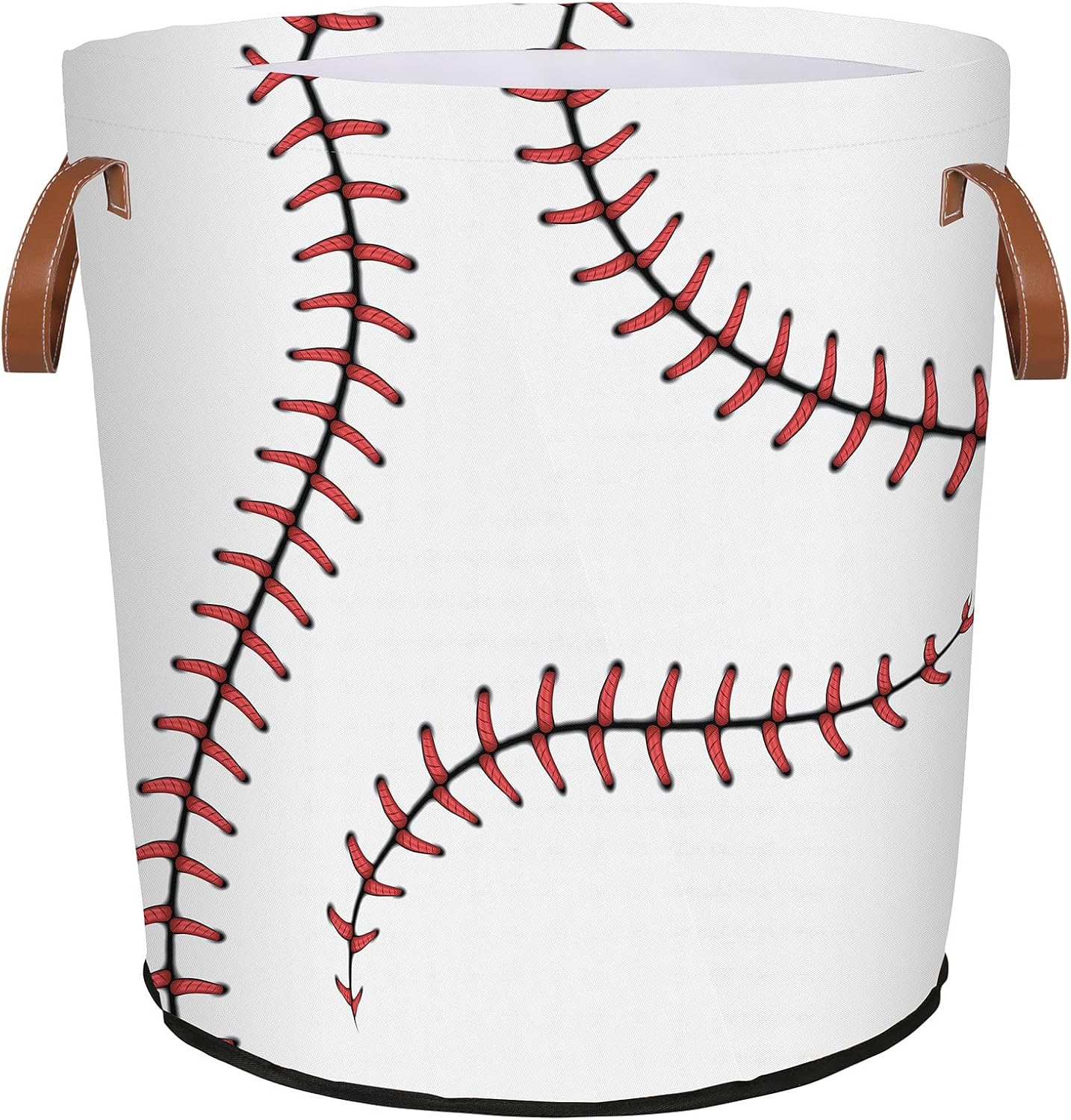 Mozaigos Baseball Texture Laundry Hamper