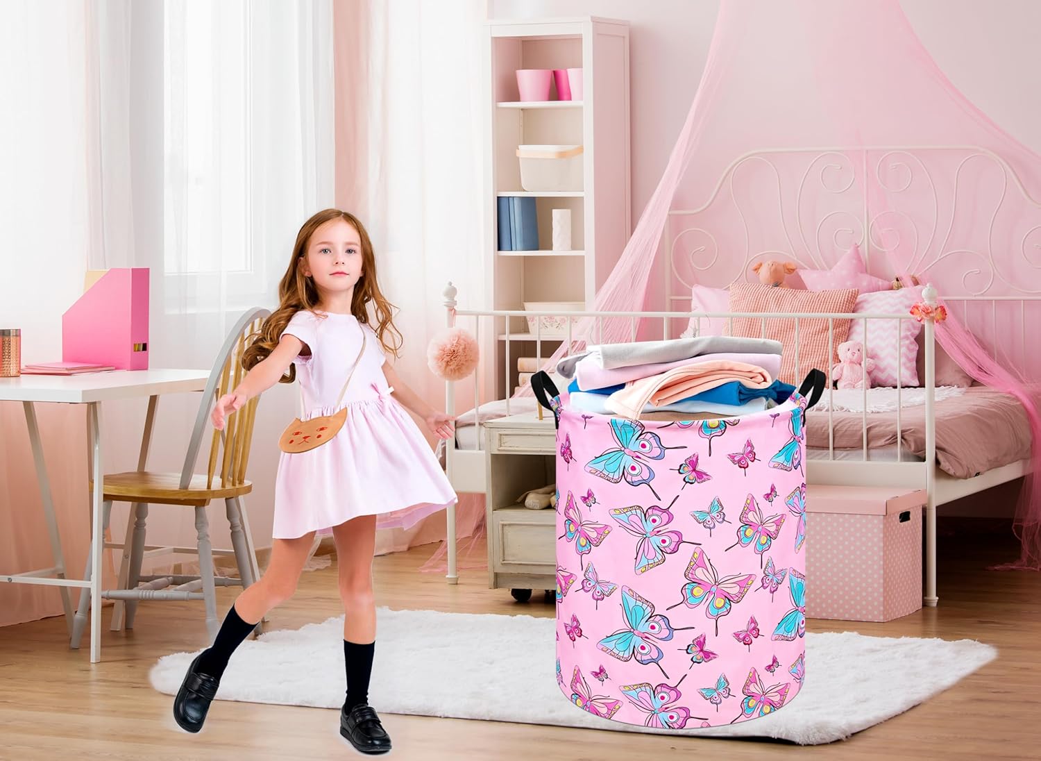 Rainbow Unicorn Kids Storage Hamper