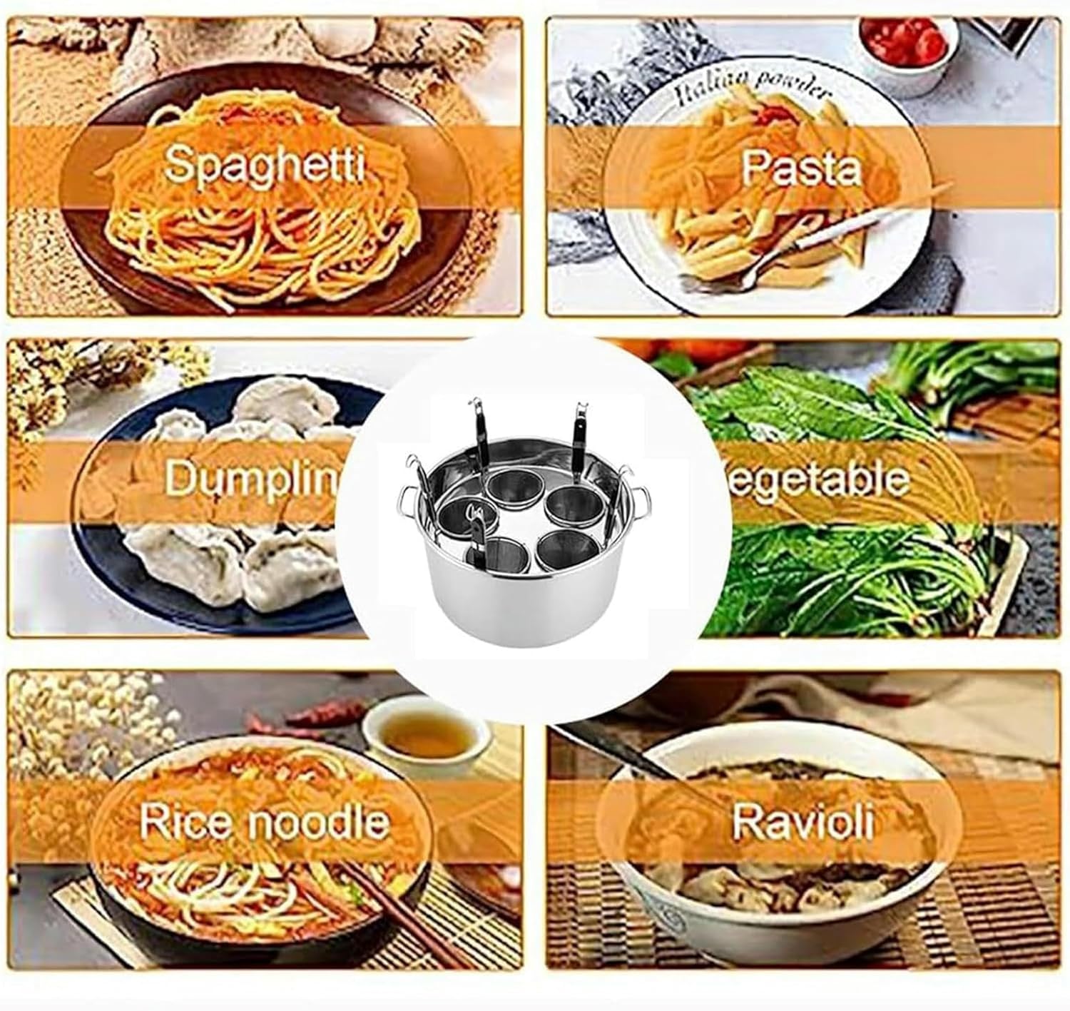 Versatile Multifunctional Pasta Cookware Set