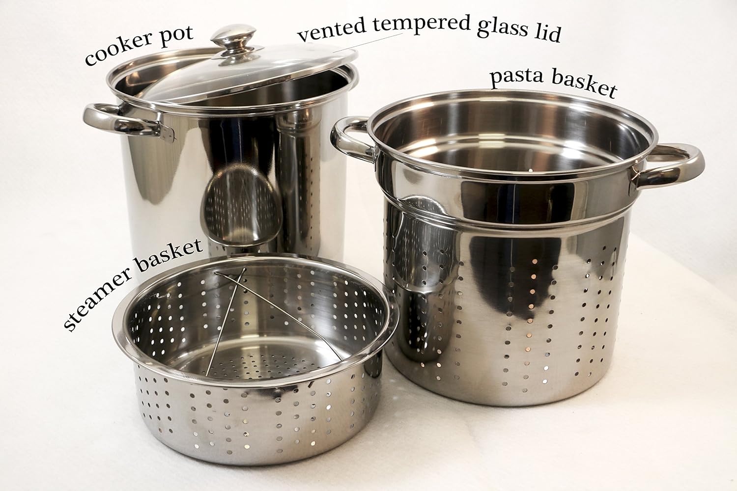 Stainless Steel 4-Piece Set Durable Heat-Resistant Perfect for Every Cook
