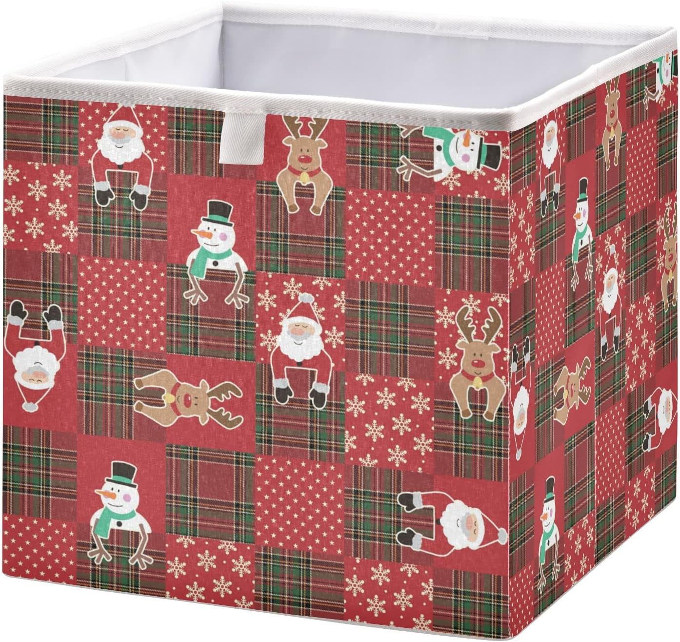 Christmas Storage Basket - Compact Collapsible Organizer for Home Car