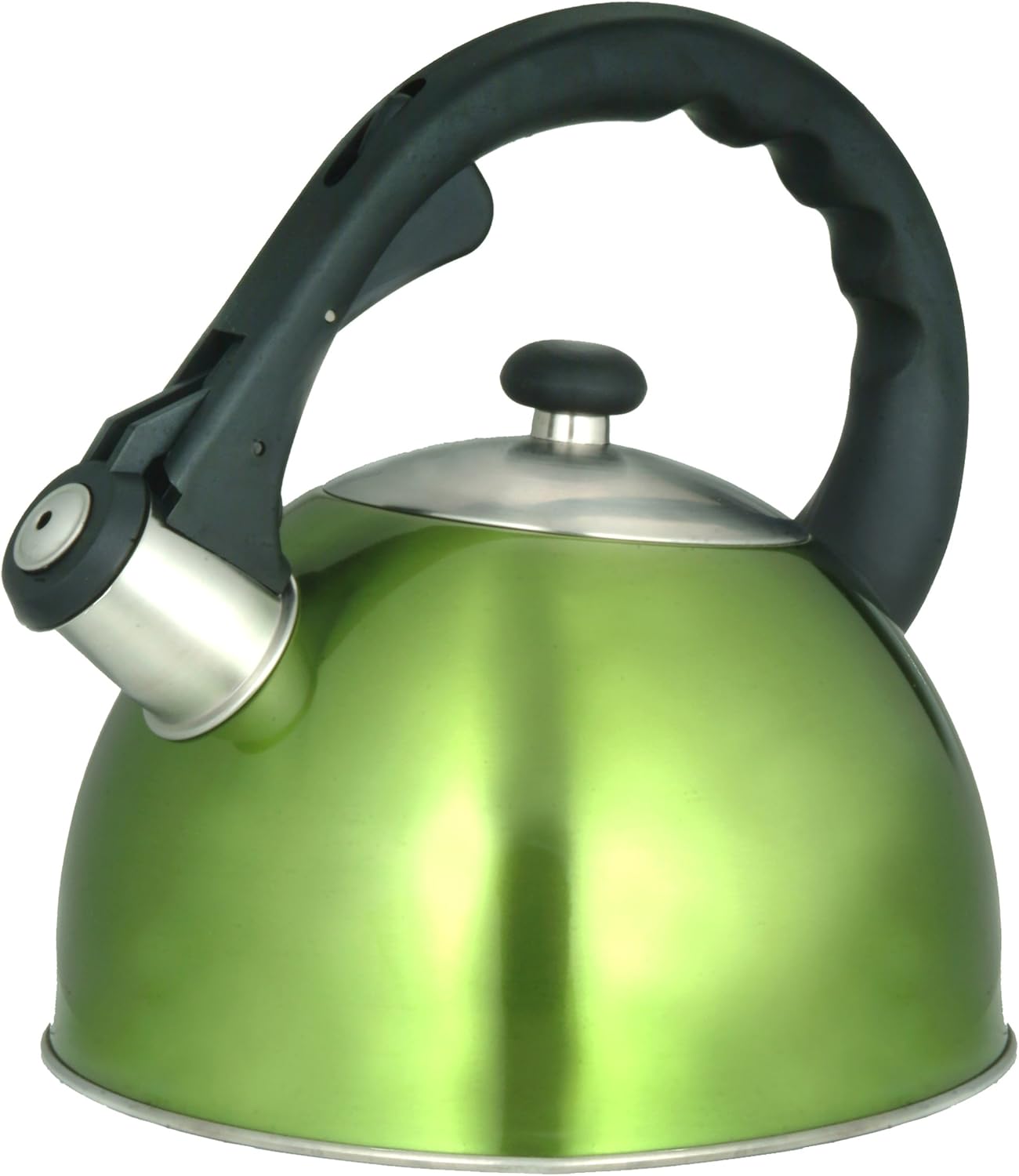 Satin Splendor 28 Quart Stainless Steel Whistling Tea Kettle