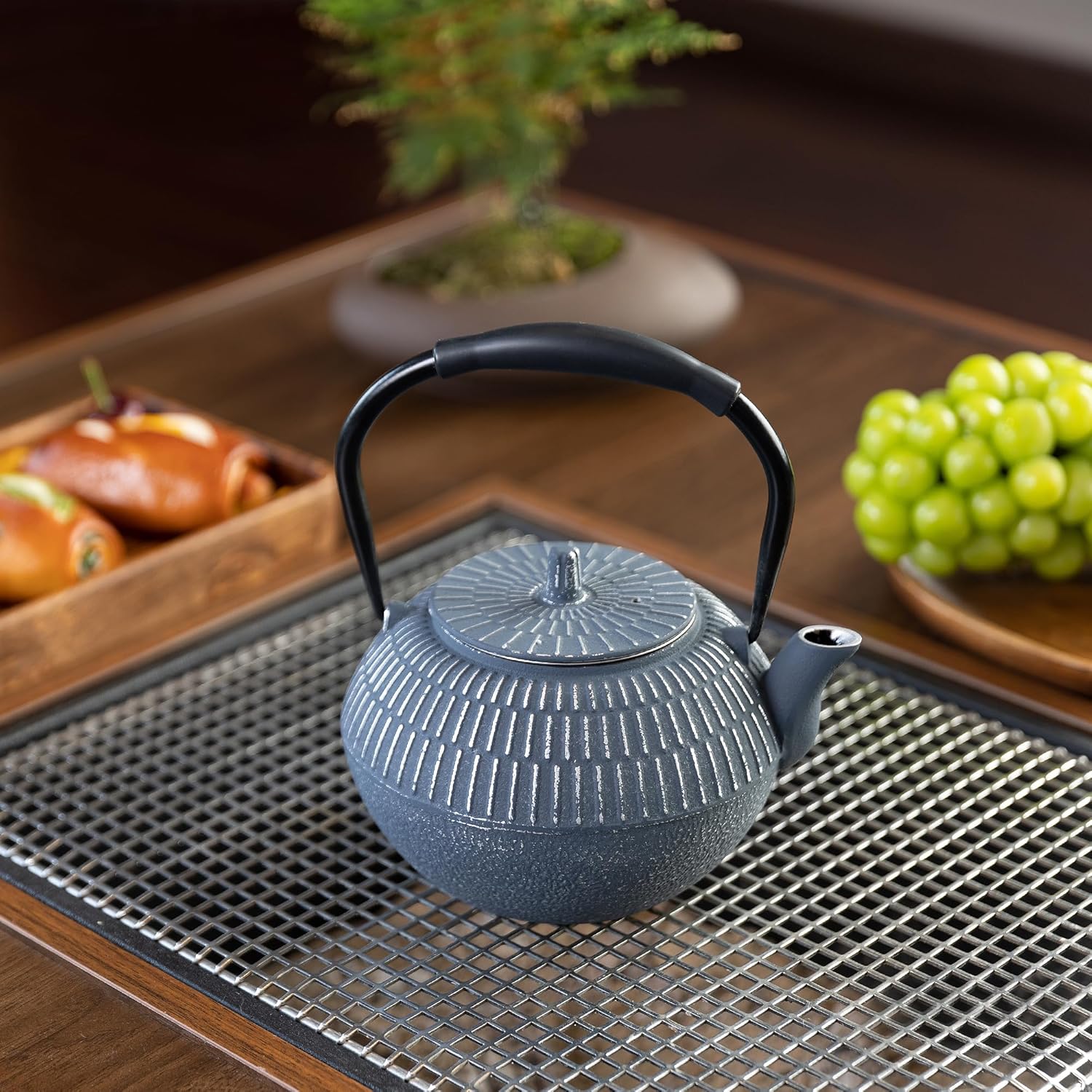 Safe Cast Iron Teapot