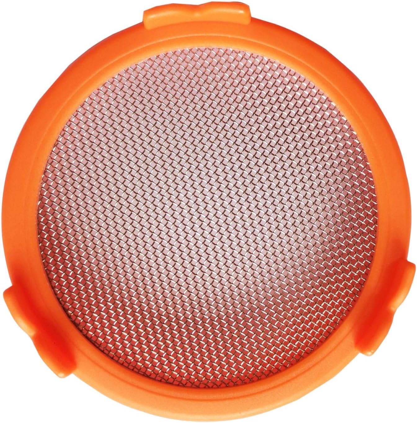 DNCG Mason Jar Sprout Lid Strainer Screen Orange