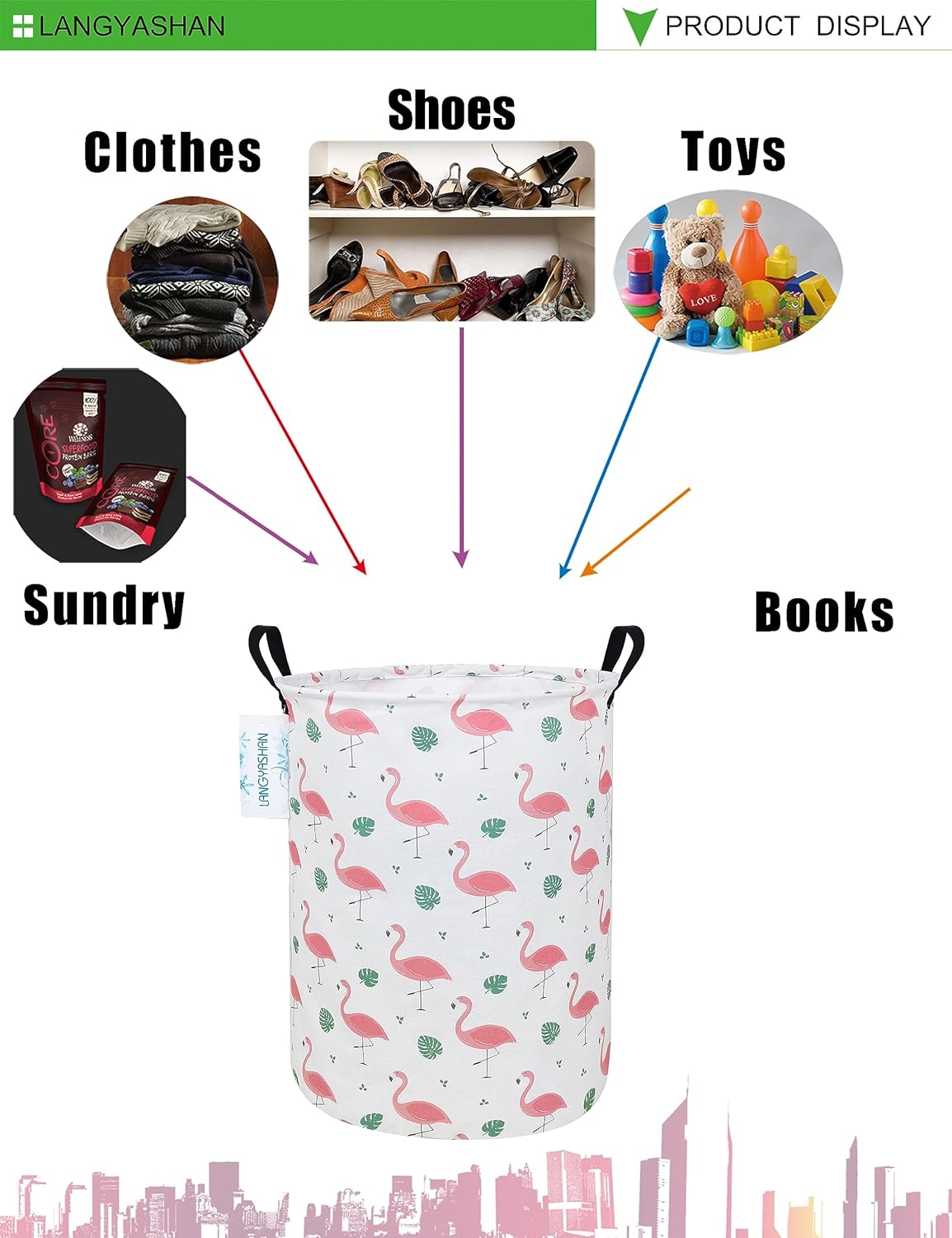 Langyashan Kids Storage Hamper