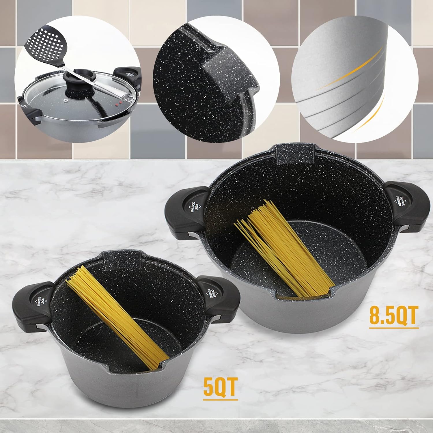 Perfect Multi-Purpose Stock Pot for Pasta More