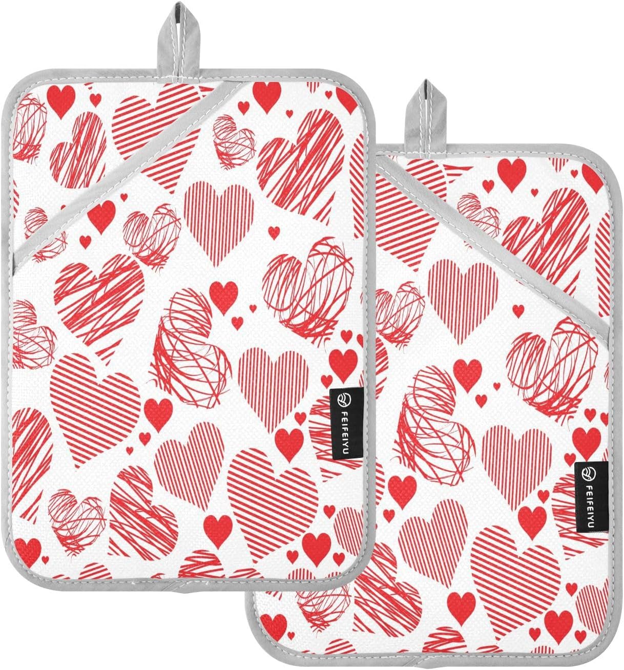 Kcldeci Heat Resistant Pot Holder Set