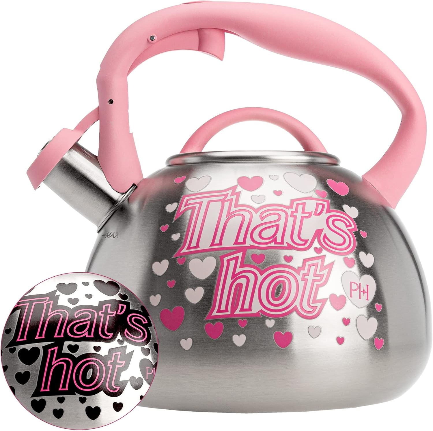 The Whistling Paris Hilton Tea Kettle