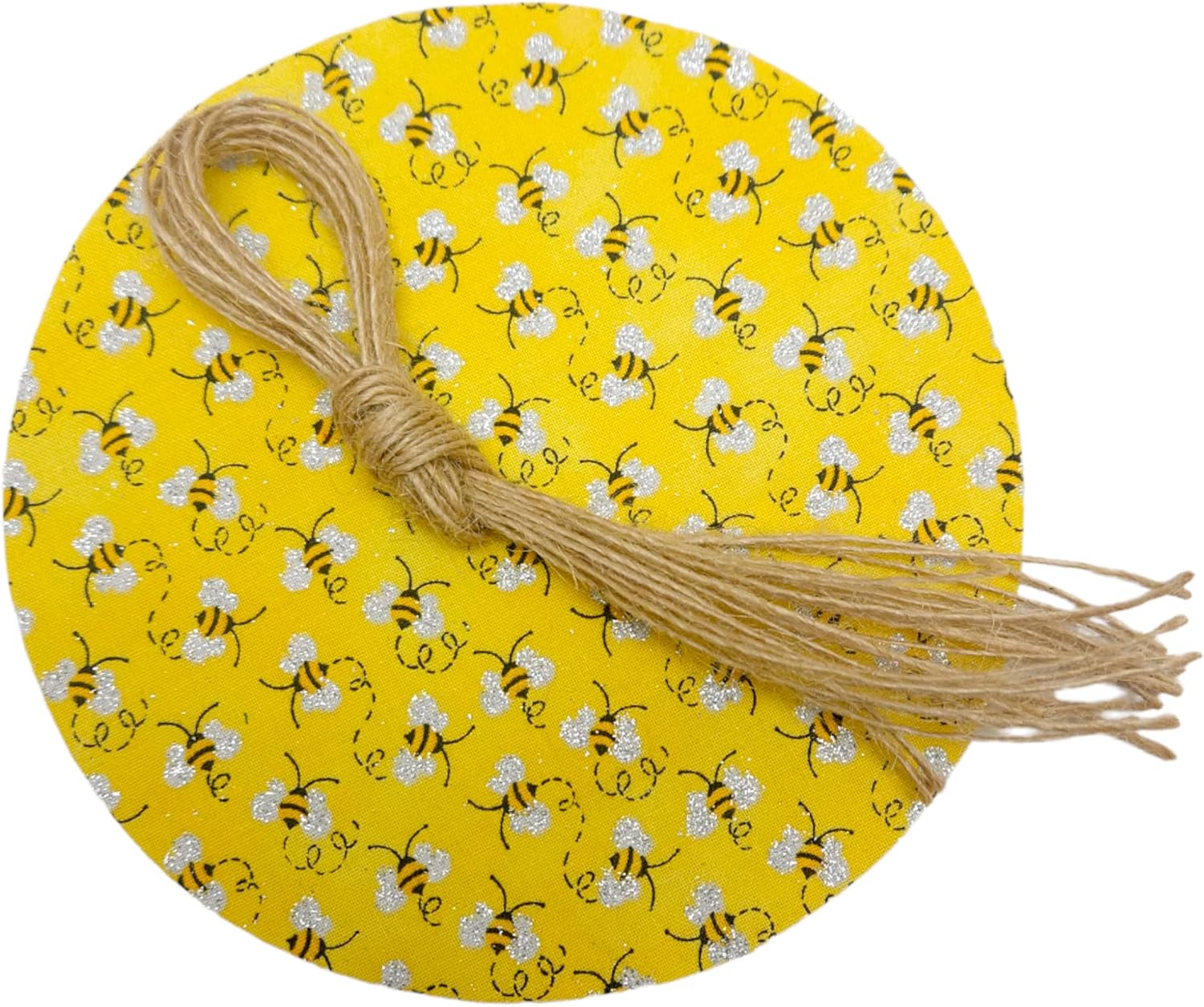 Nakpunar 12-Piece Fabric Jar Covers with Ties - Perfect Fit Abuse-Proof