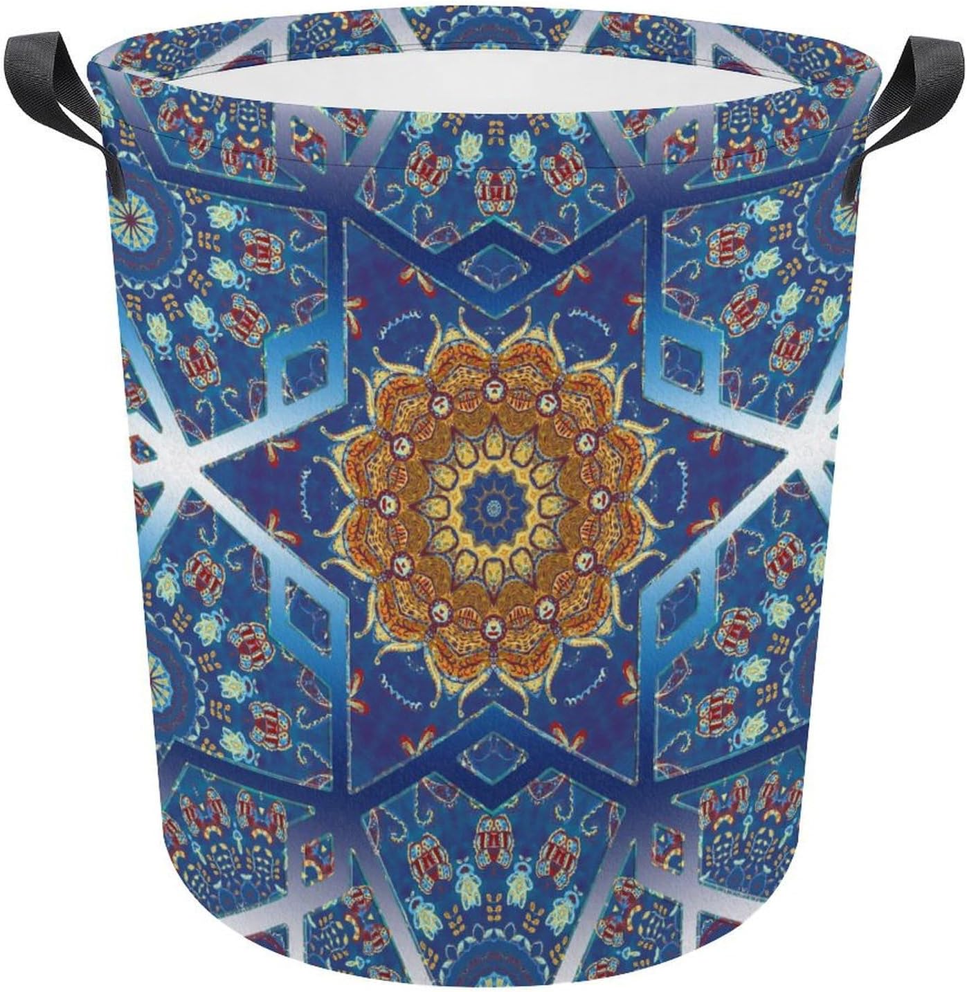 Beautiful Abstract Geometric Boho Laundry Hamper