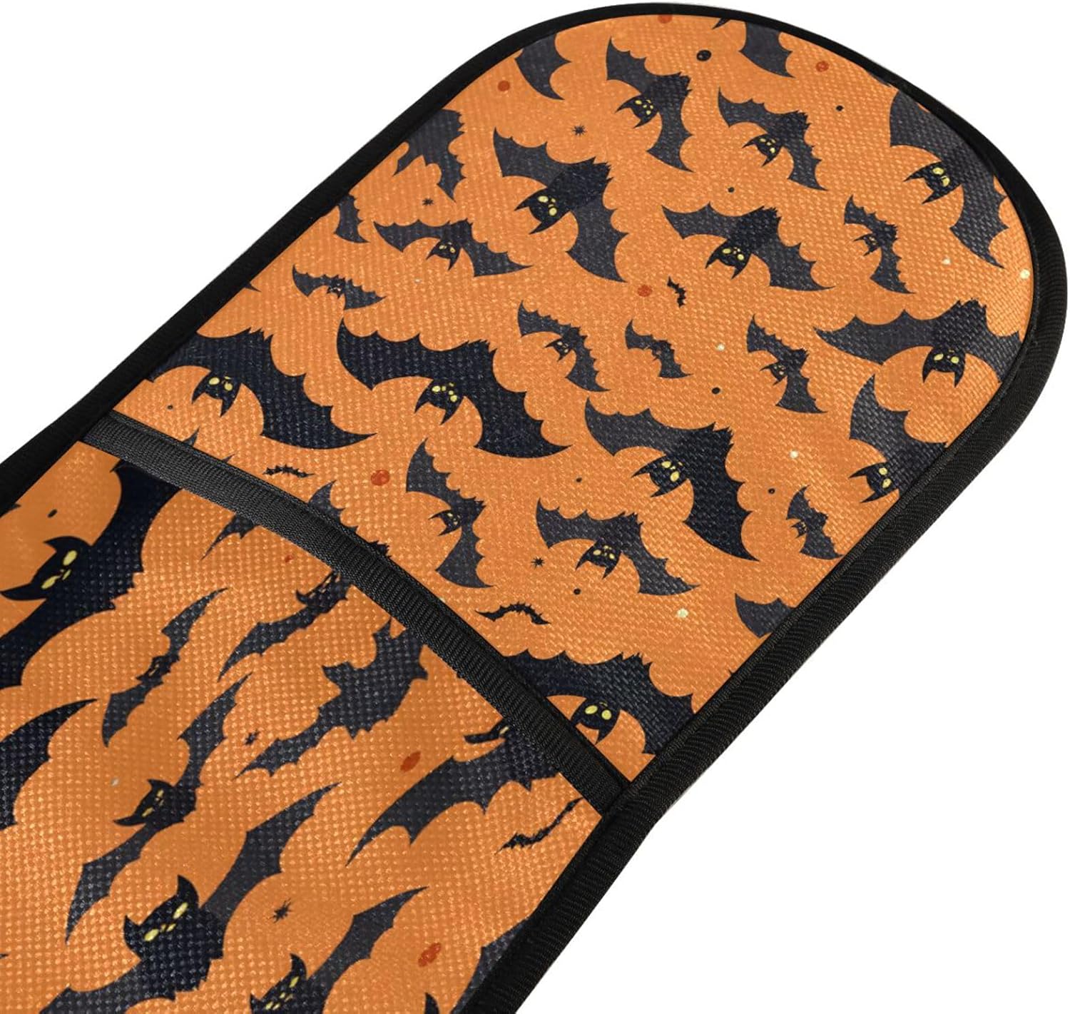 Halloween Playful Animal Black Bat Oven Mitts