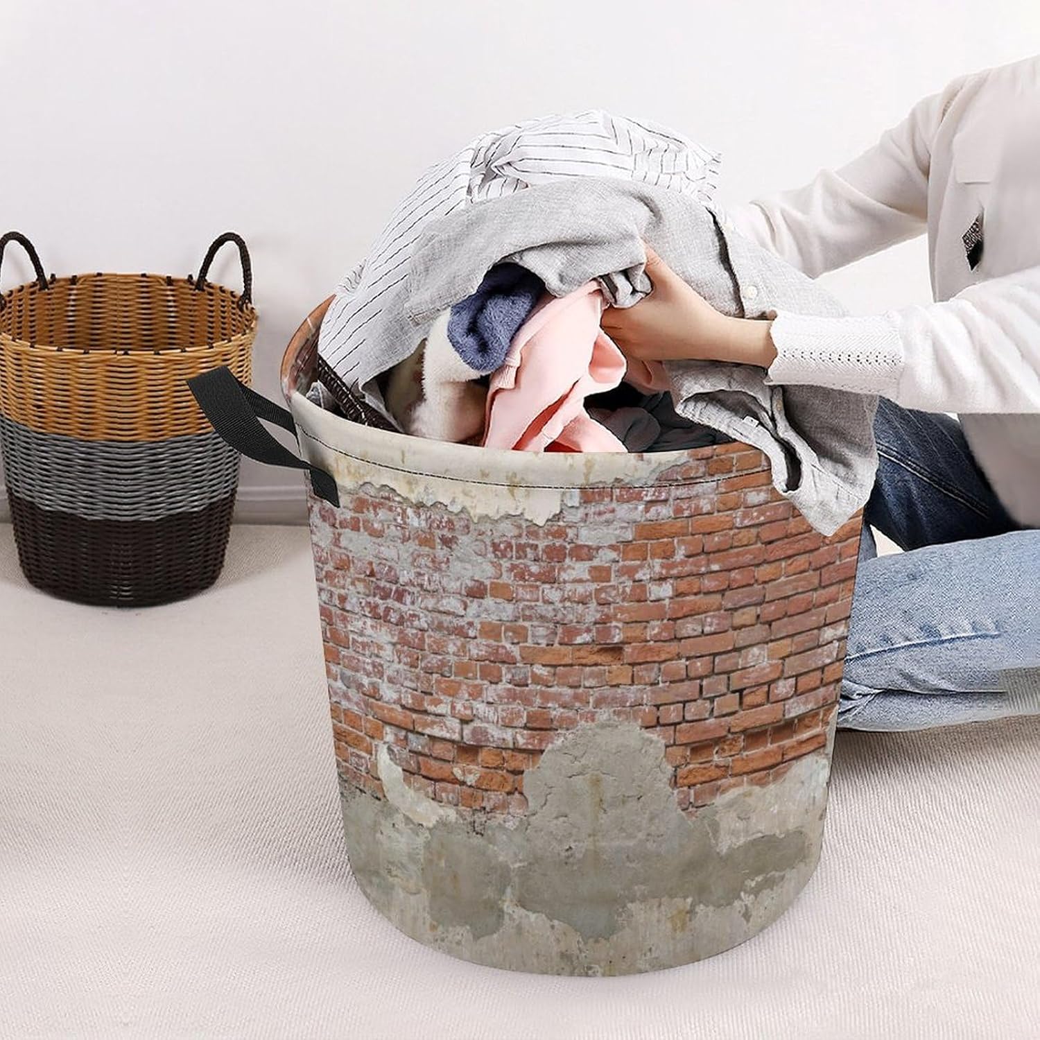 MEIKKO Waterproof Laundry HAMPER
