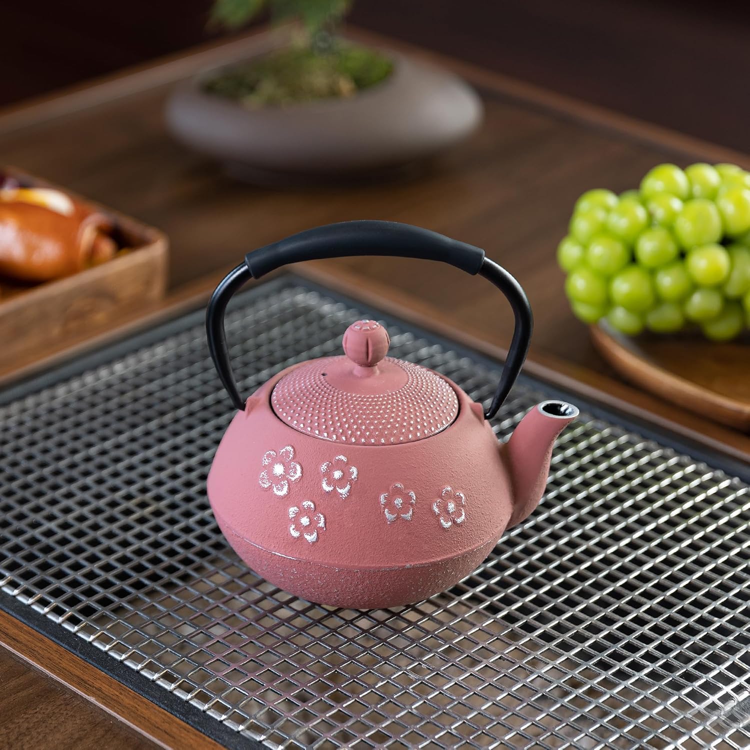 Cast Iron Tea Pot for Stove Eco-Friendly Feel