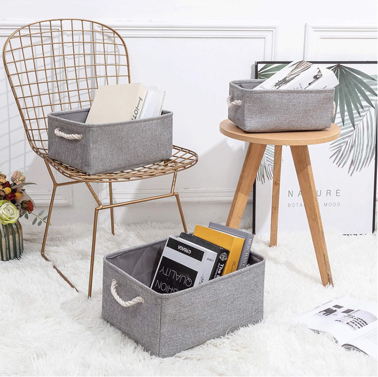 Keep Your Laundry Mess-Free with the ZIUKENR Foldable Linen Basket